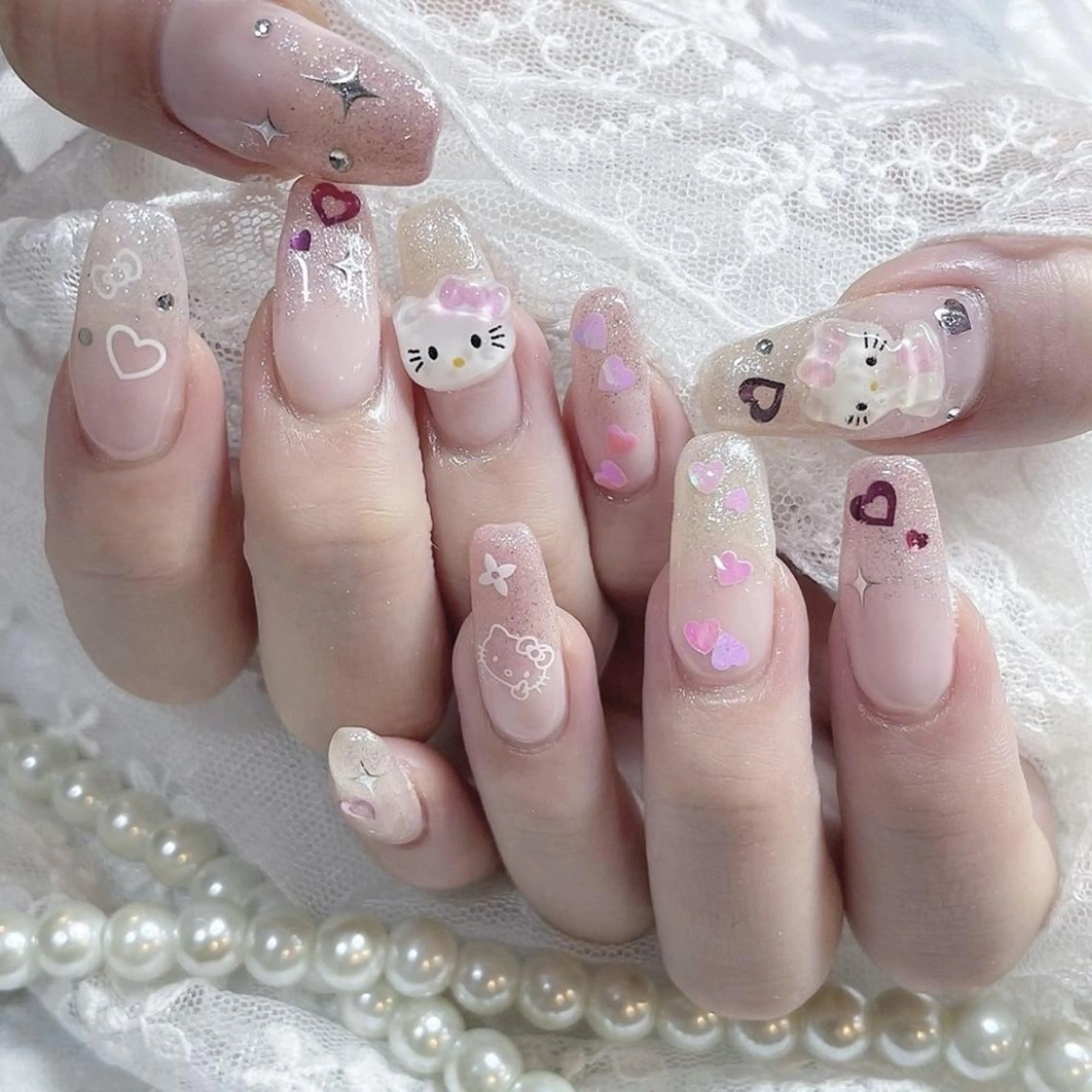 ネイル ジェルネイル 韓国ネイル 持ち込み ワンカラーネイル ワンホンネイル fiore nail 🦋のネイルデザイン