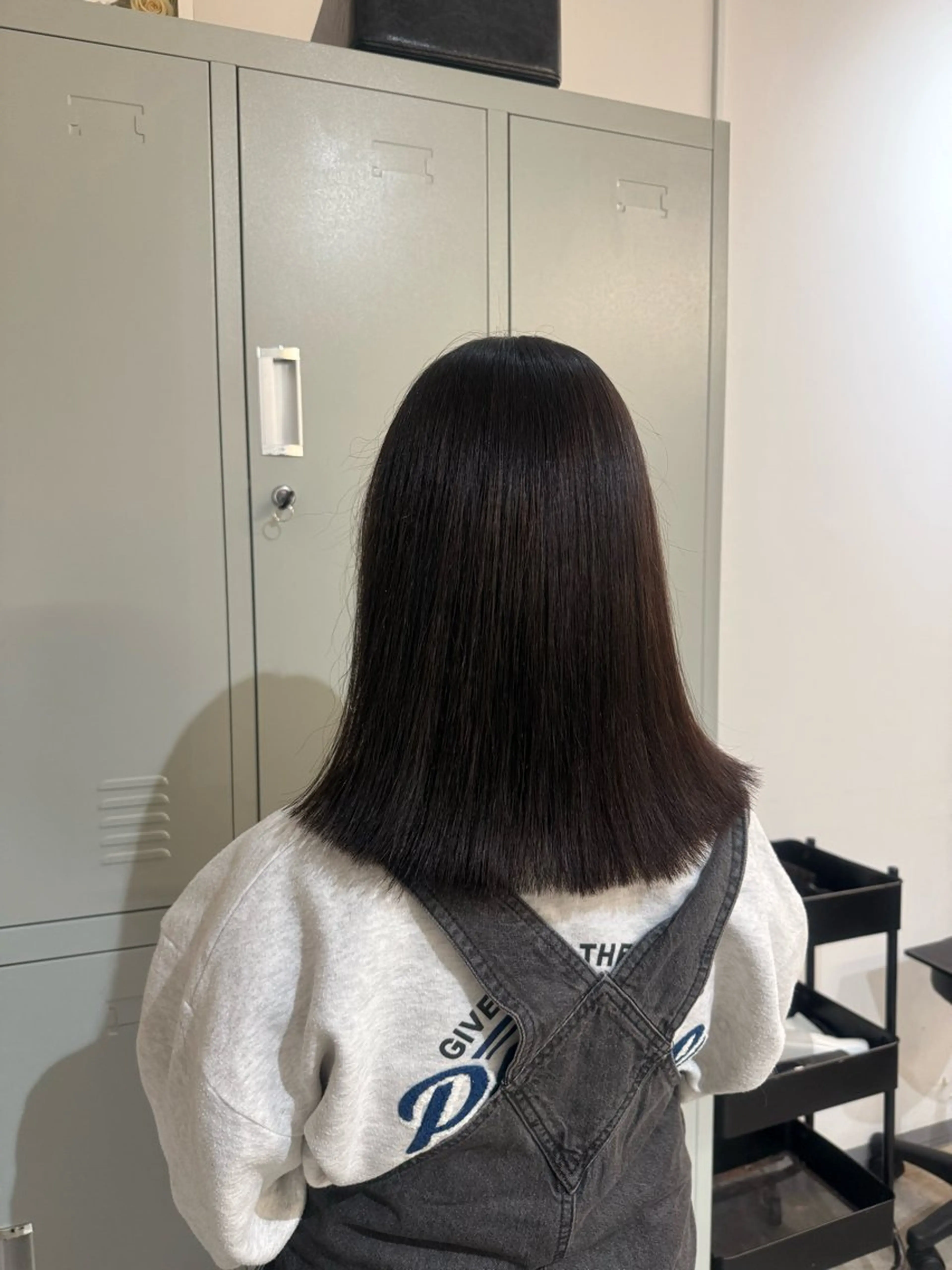 ミディアム ヘアカラー トリートメント 似合わせカット🫧 🍒透明感ブリーチのヘアスタイル