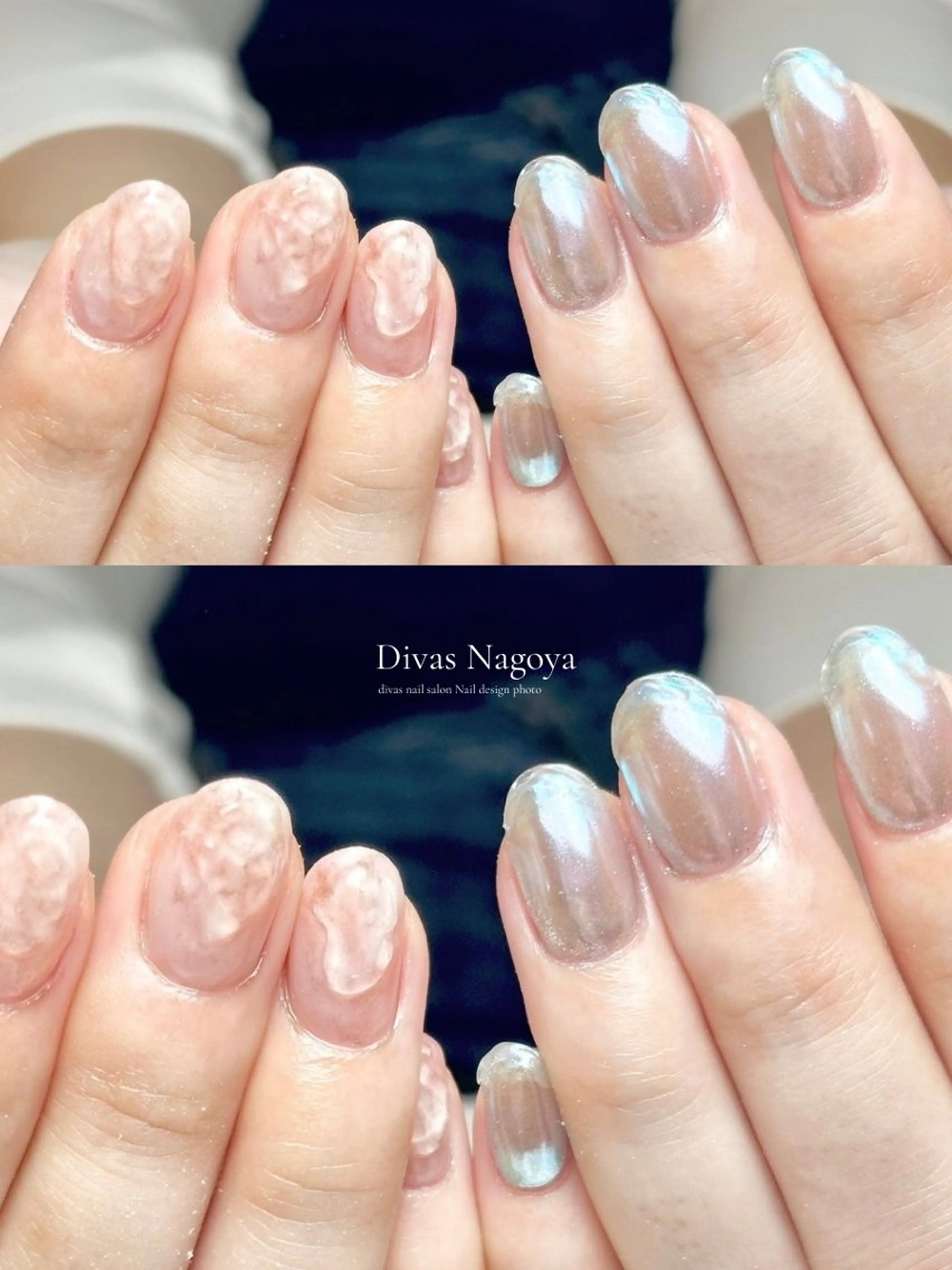 ネイル アートネイル 韓国ネイル マットネイル ミラーネイル ニュアンスネイル 🎀 Dig _Nagoyaのネイルデザイン