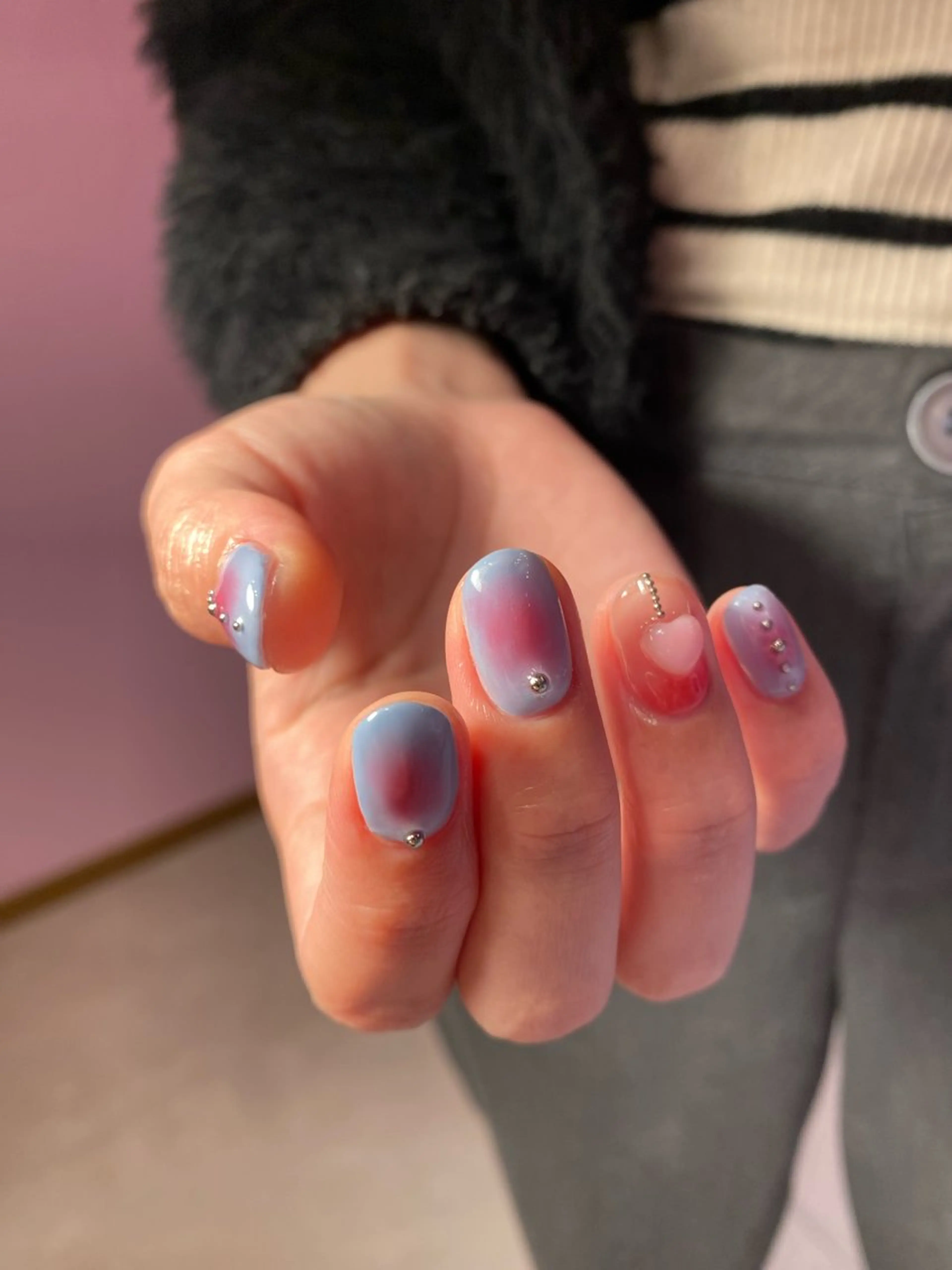 ネイル ハンドネイル NICO nail　三軒茶屋店　ネイル＆アイラッシュ所属・oichan 𖦹°‧のネイルデザイン
