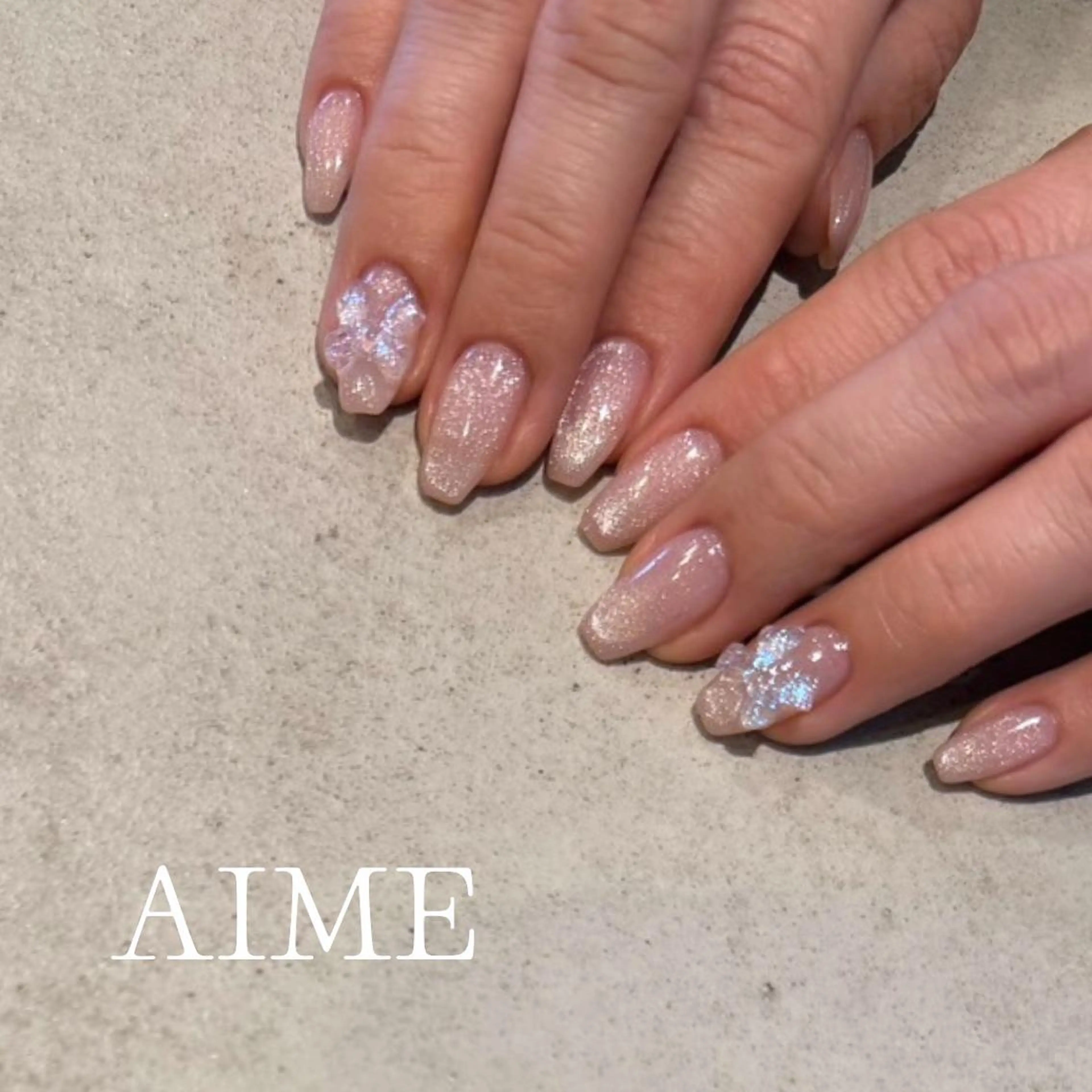 ネイル アートネイル ハンドネイル AIME （momo）のネイルデザイン