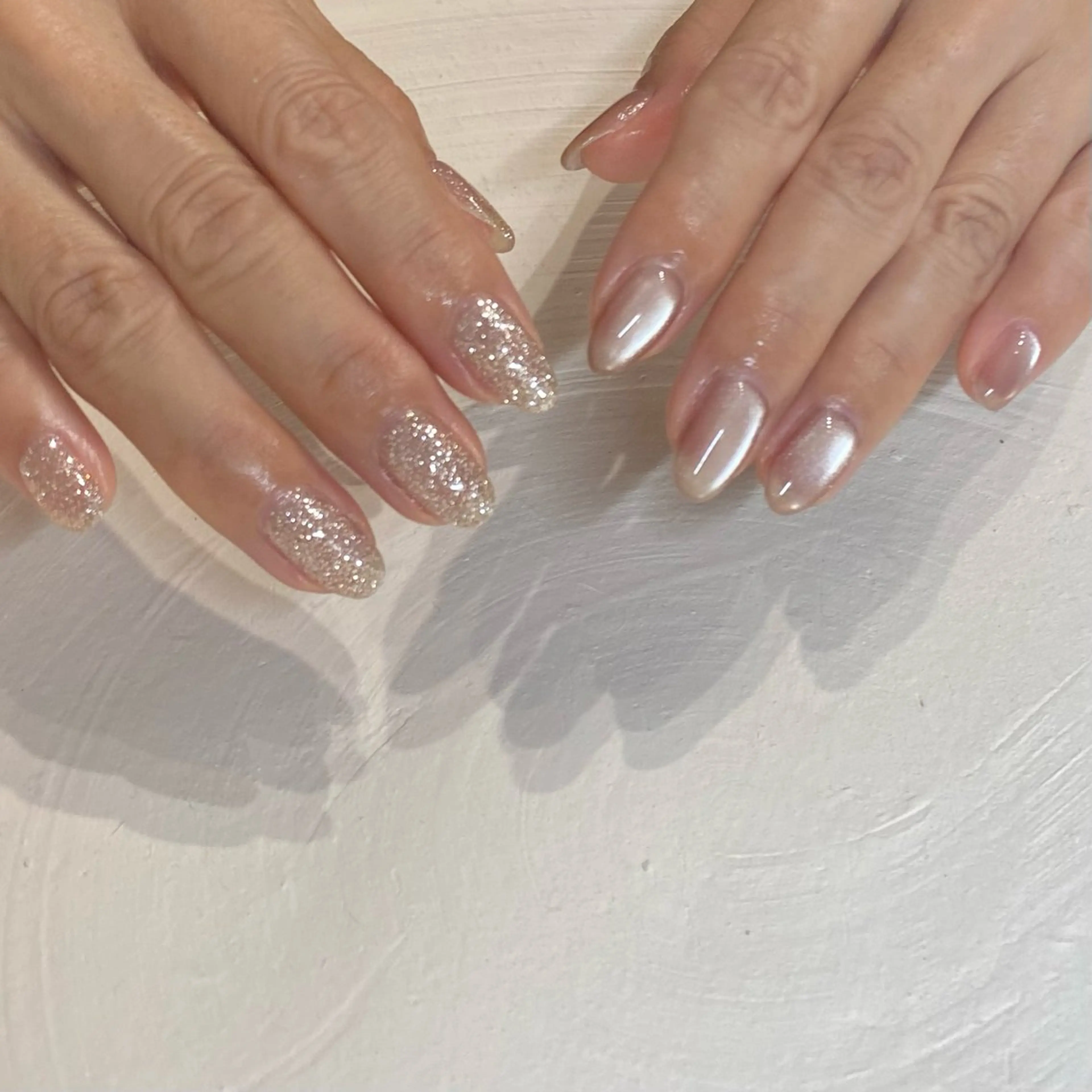 ネイル フラッシュネイル マグネットネイル nail salon moiのネイルデザイン