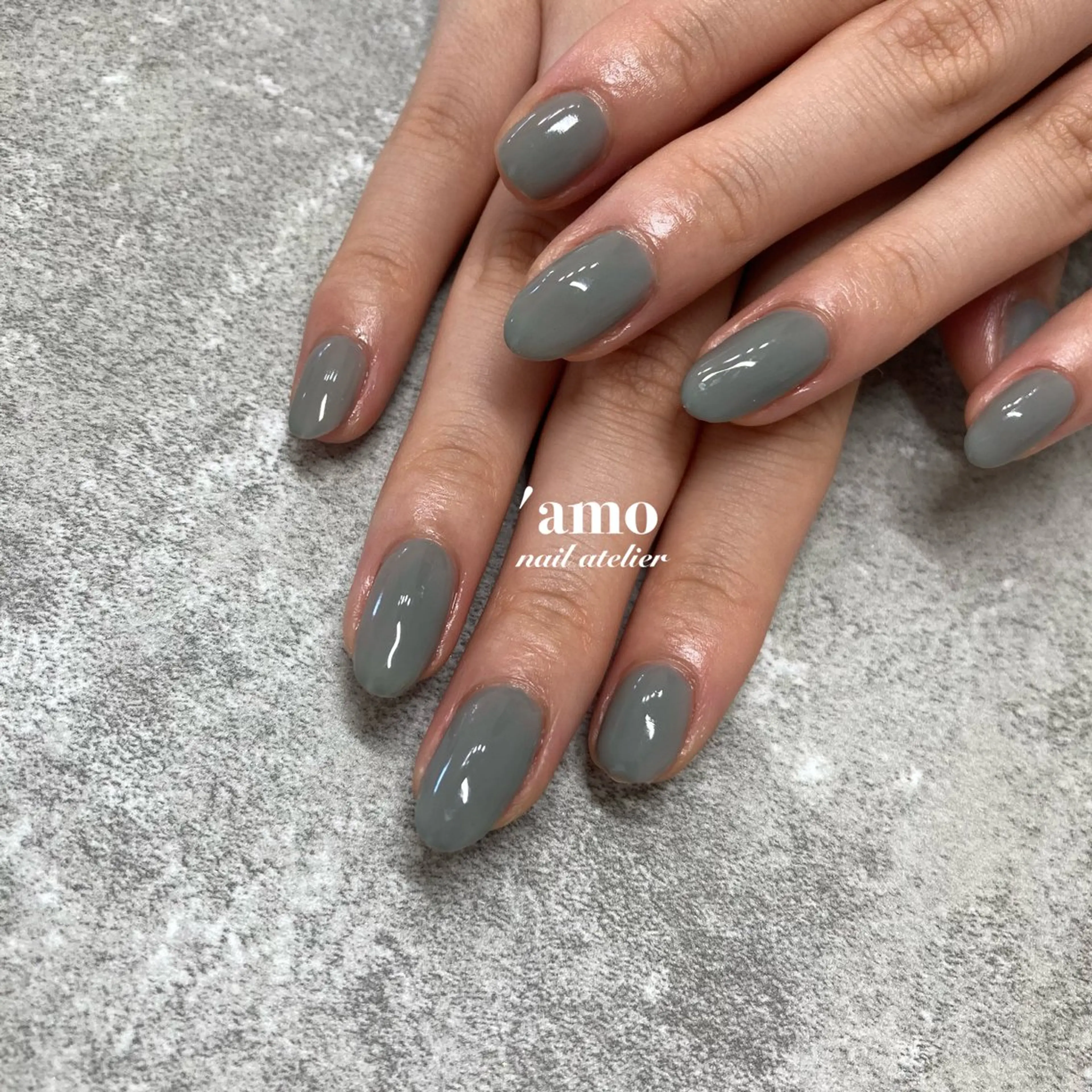 ネイル フットネイル ジェルネイル ニュアンスネイル パラジェル ハンドネイル 'amo nail atelierのネイルデザイン