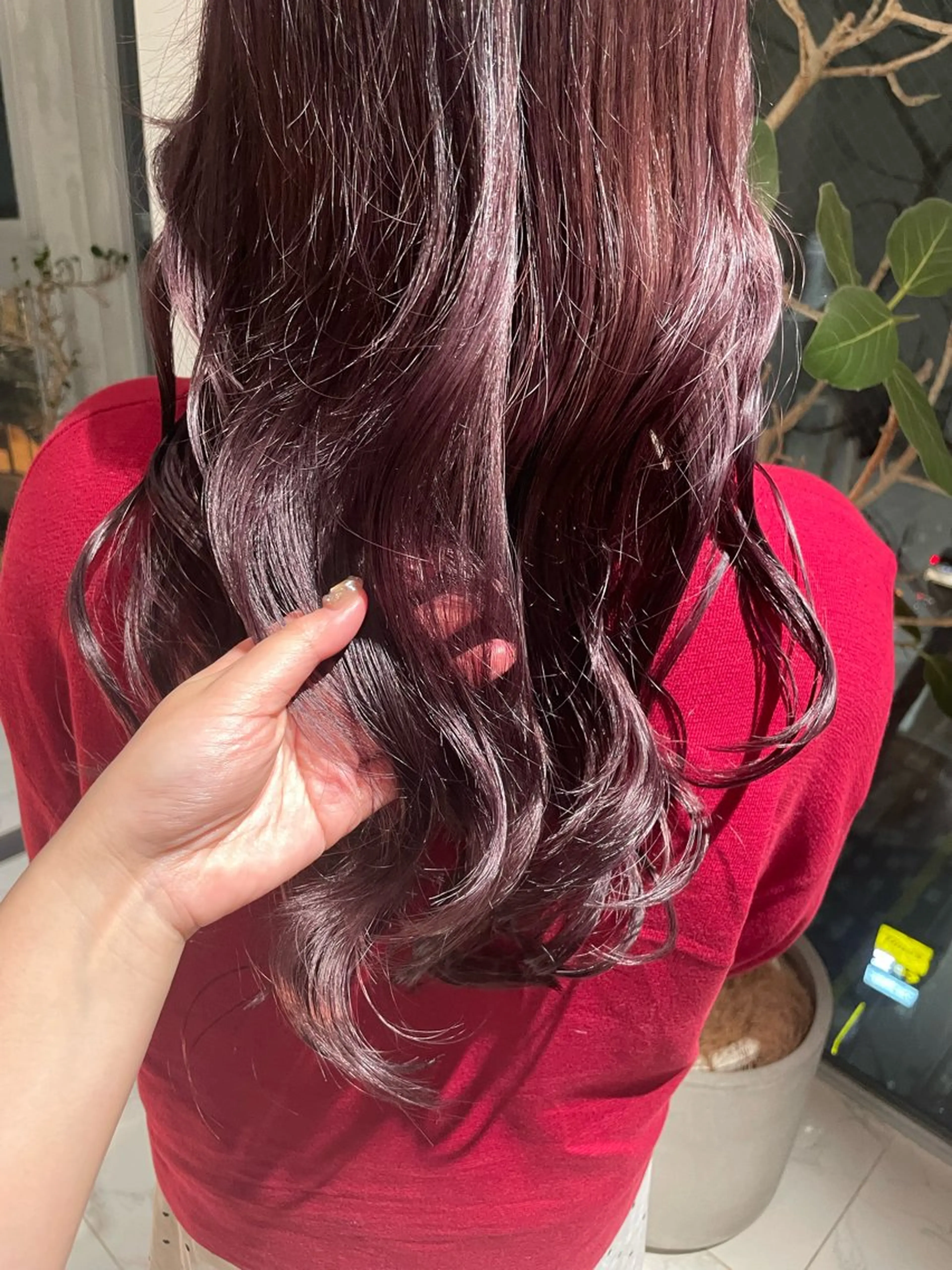 ロング ヘアカラー RIN⌇ メンズ⌇ 艶カラー🌙のヘアスタイル