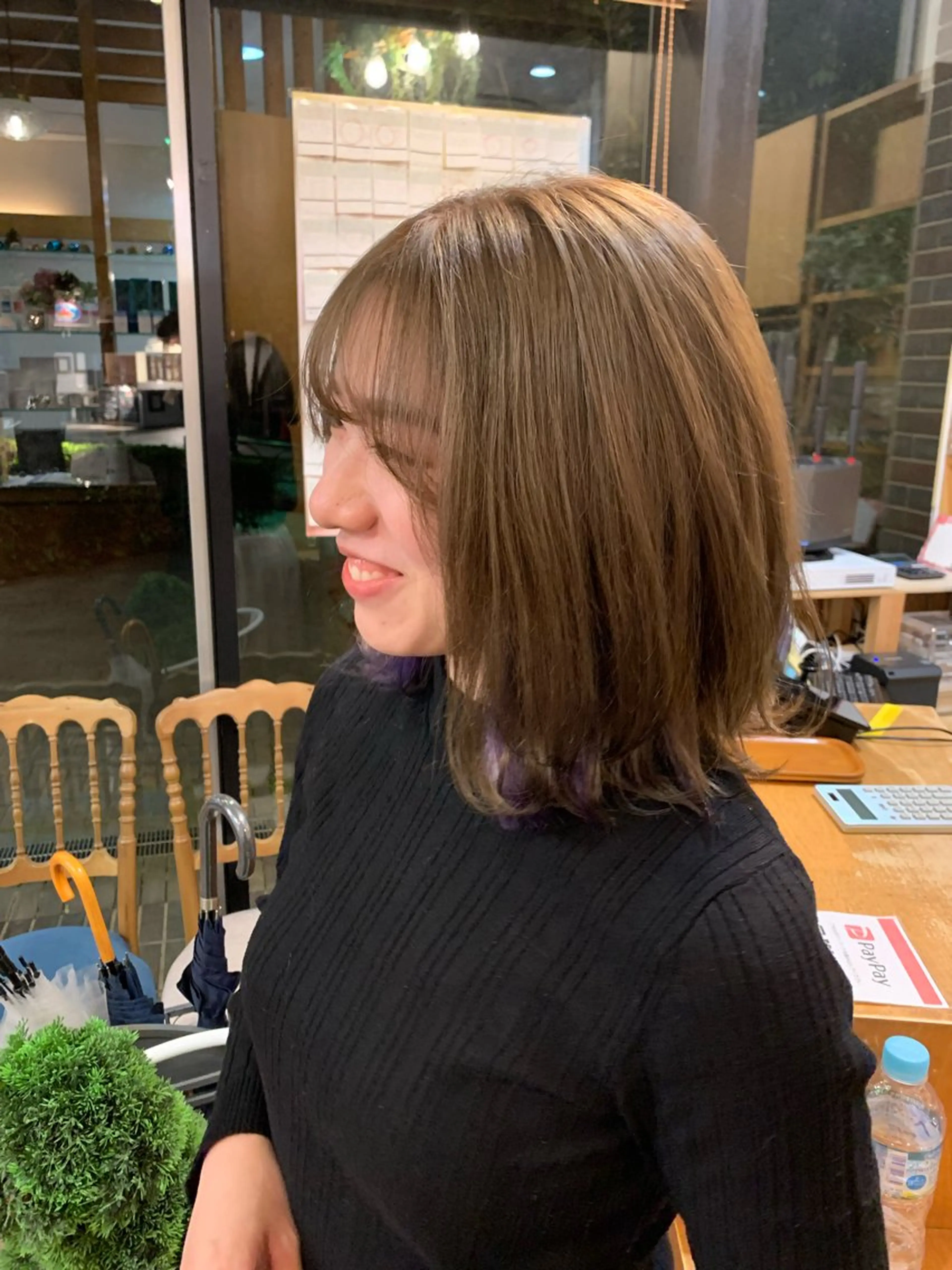 ミディアム 加藤 凌のヘアスタイル