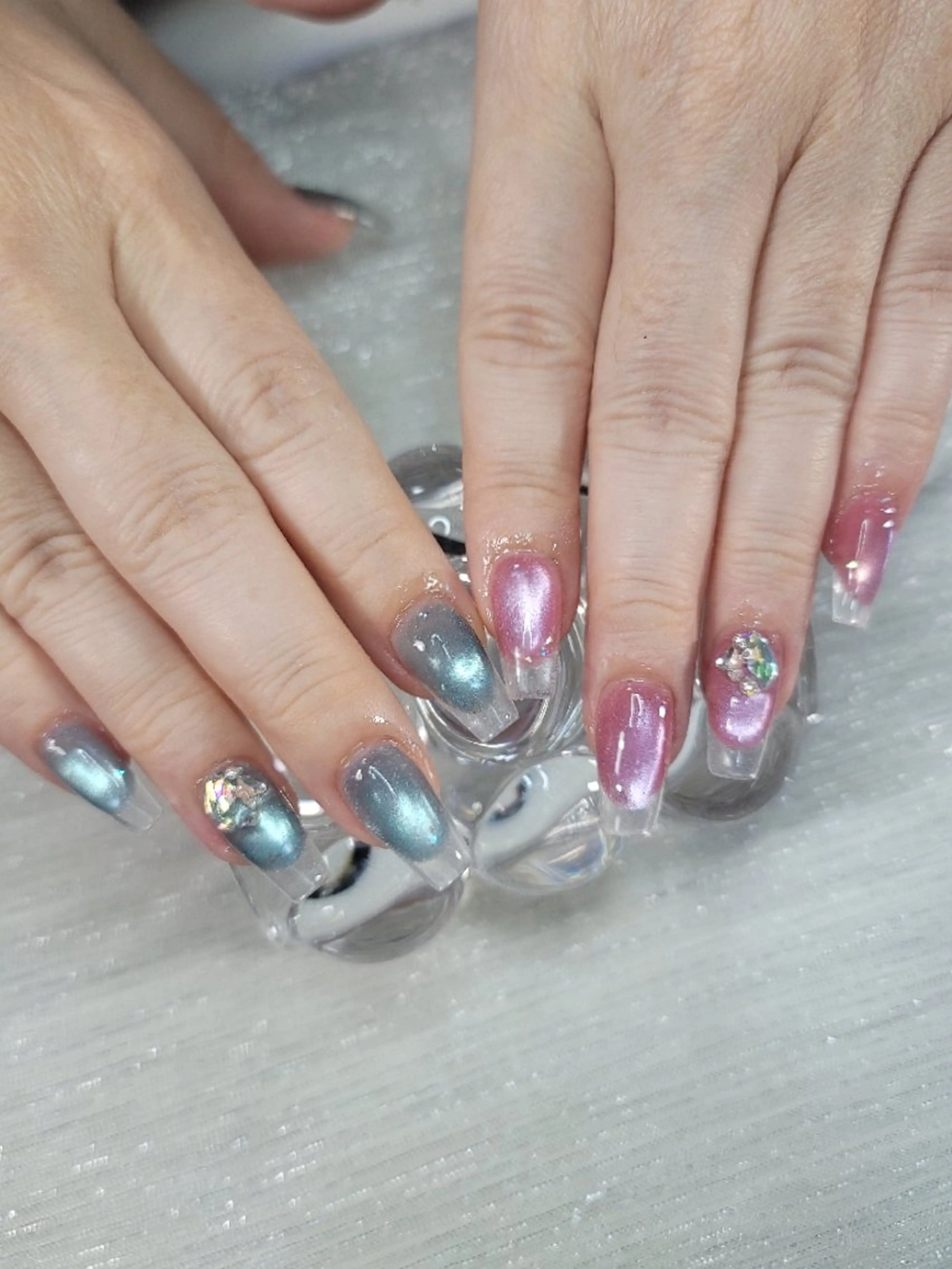 ネイル クリアネイル フレンチネイル スカルプネイル   MAKI NAILのネイルデザイン