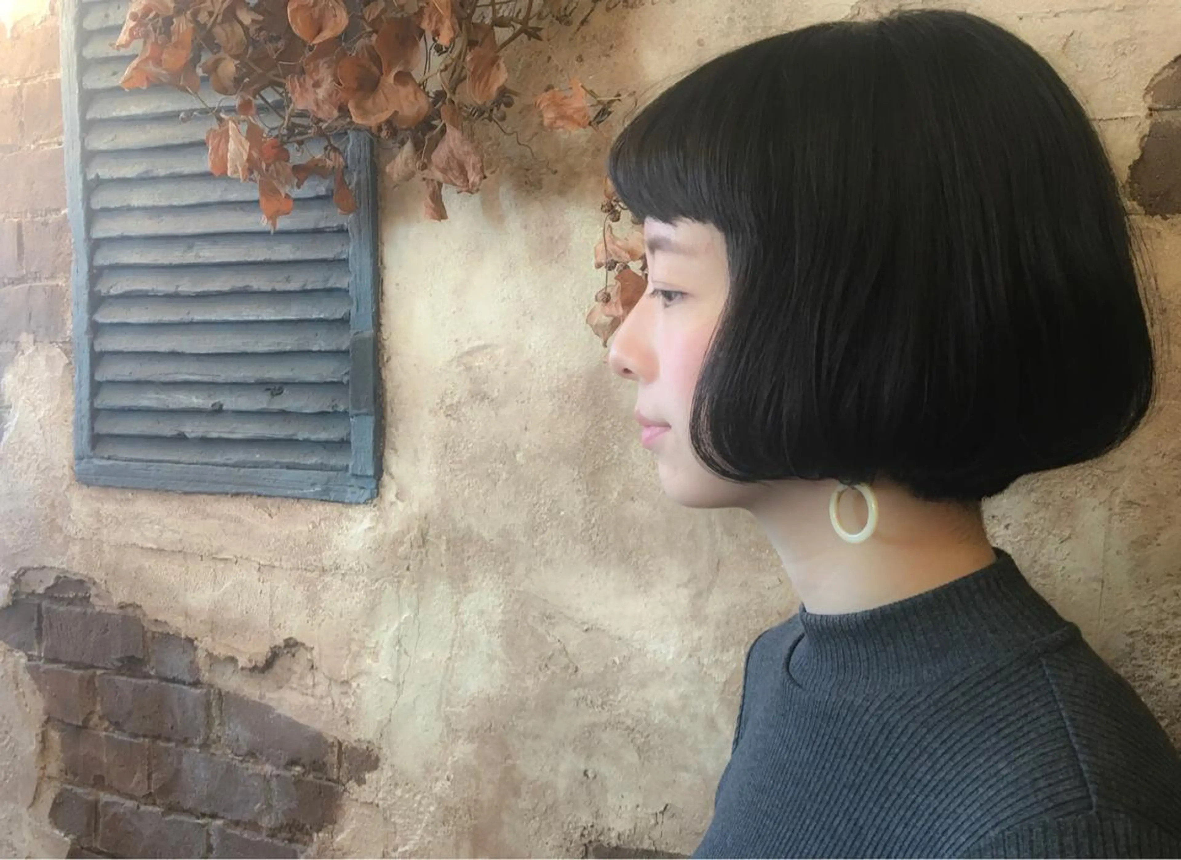 ミディアム ボブ nico 。のヘアスタイル