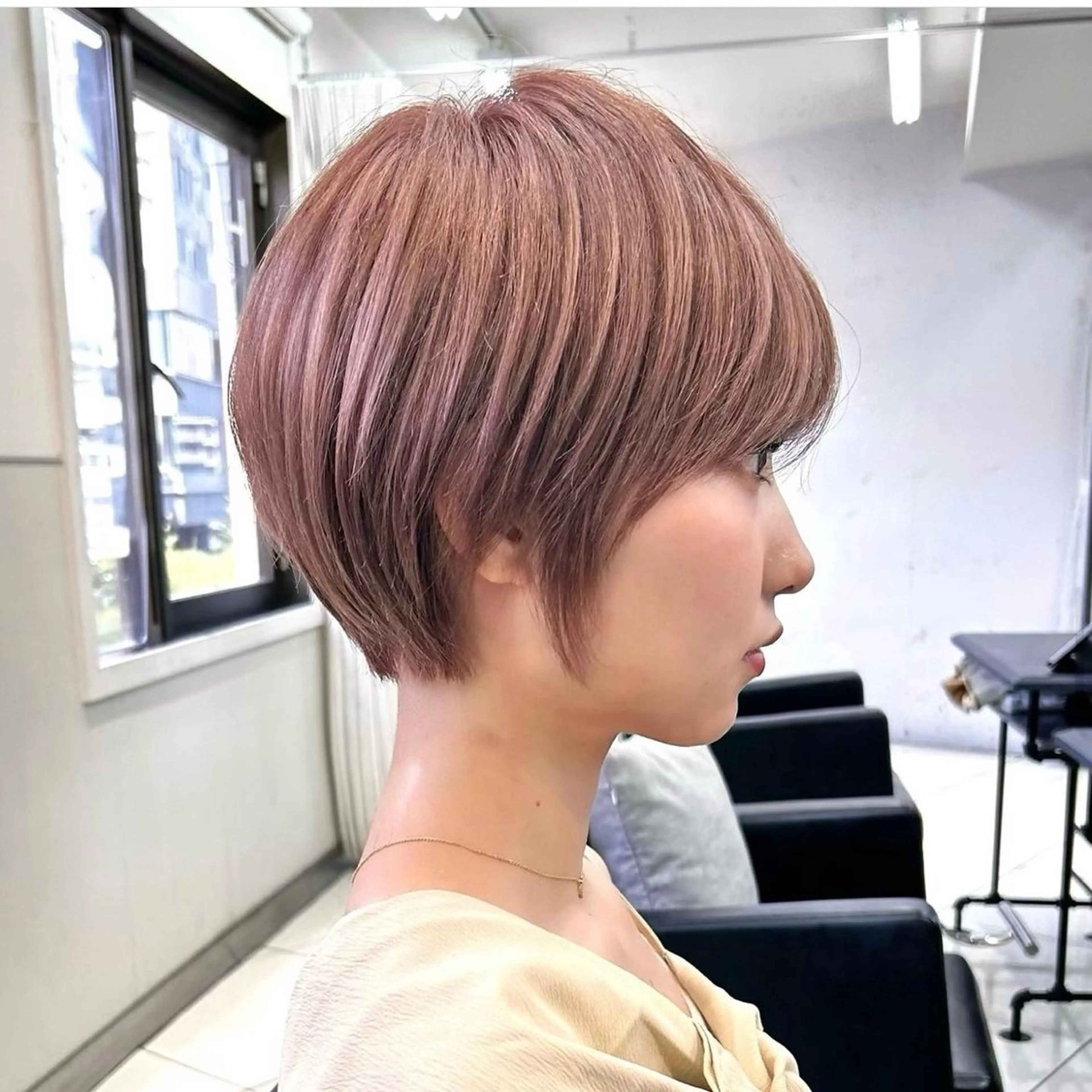 ショート カット ヘアカラー adatto錦糸町店所属・艶髪/ショート/ ボブ/なつきのヘアスタイル