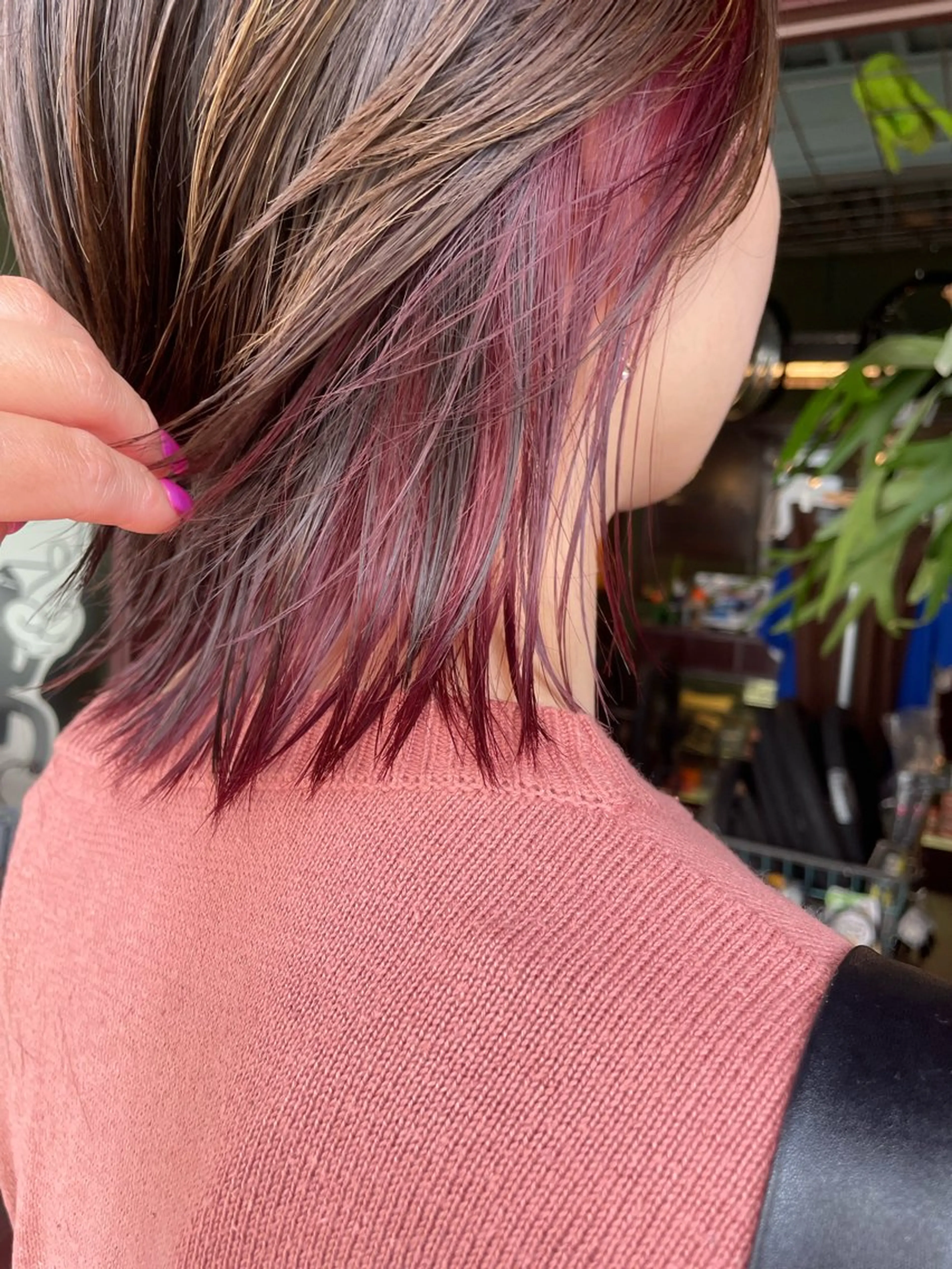 ショート カラー ヘアカラー ヘアセット PATH-hair. store/MAIのヘアスタイル