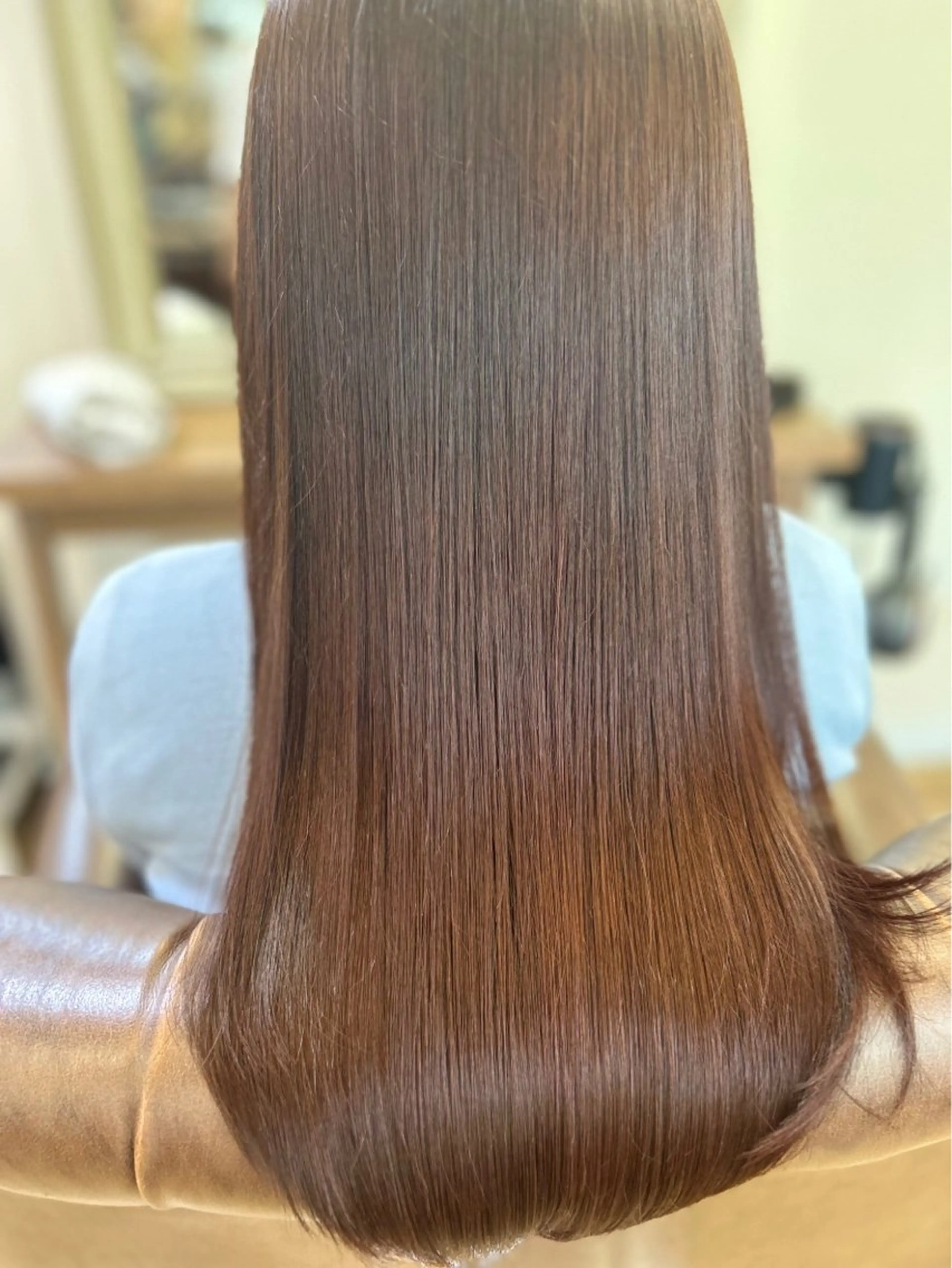 ロング 縮毛矯正 トリートメント hanna所属・齊藤 しずかのヘアスタイル