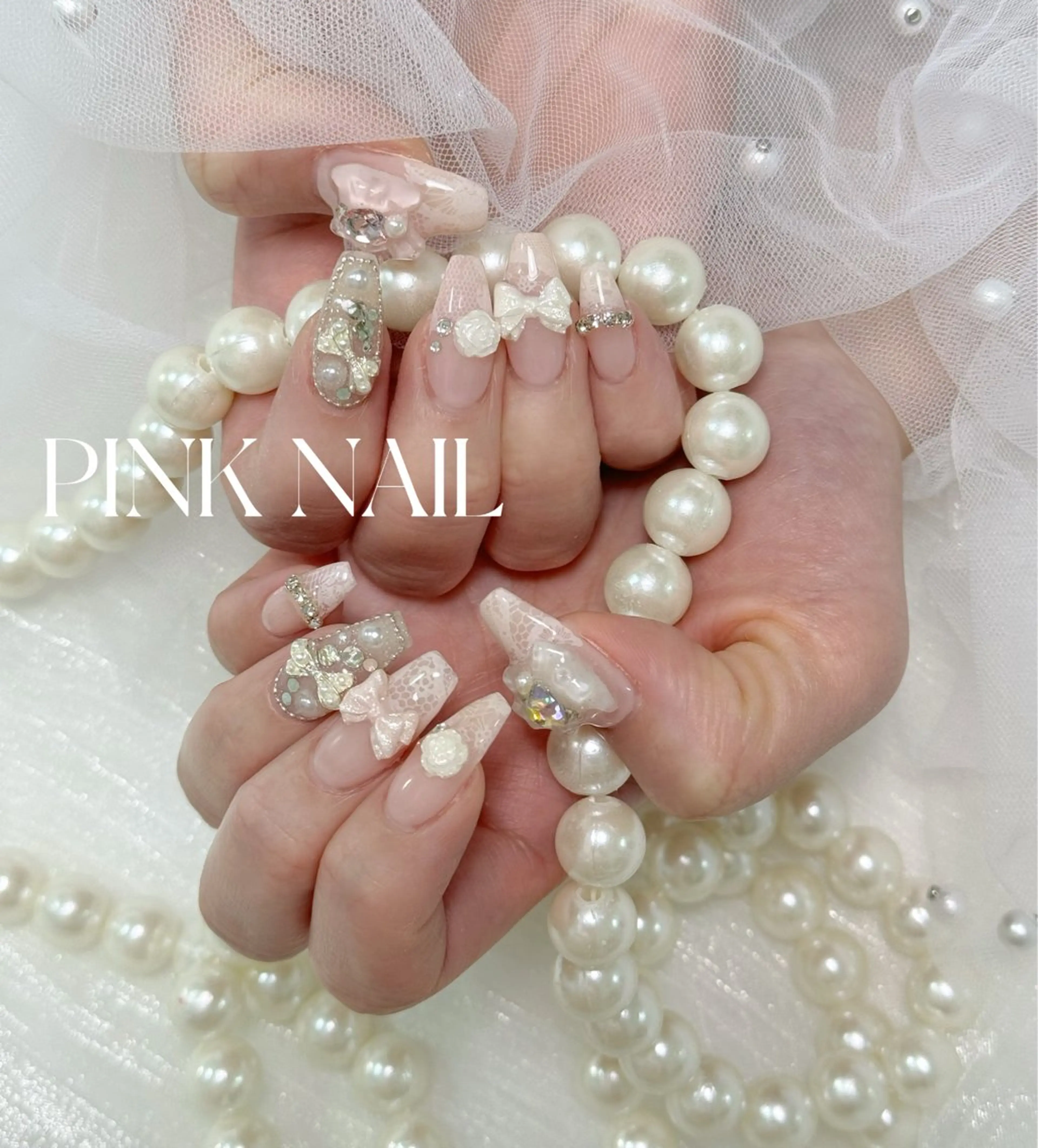 ネイル ハンドネイル pink nailのネイルデザイン