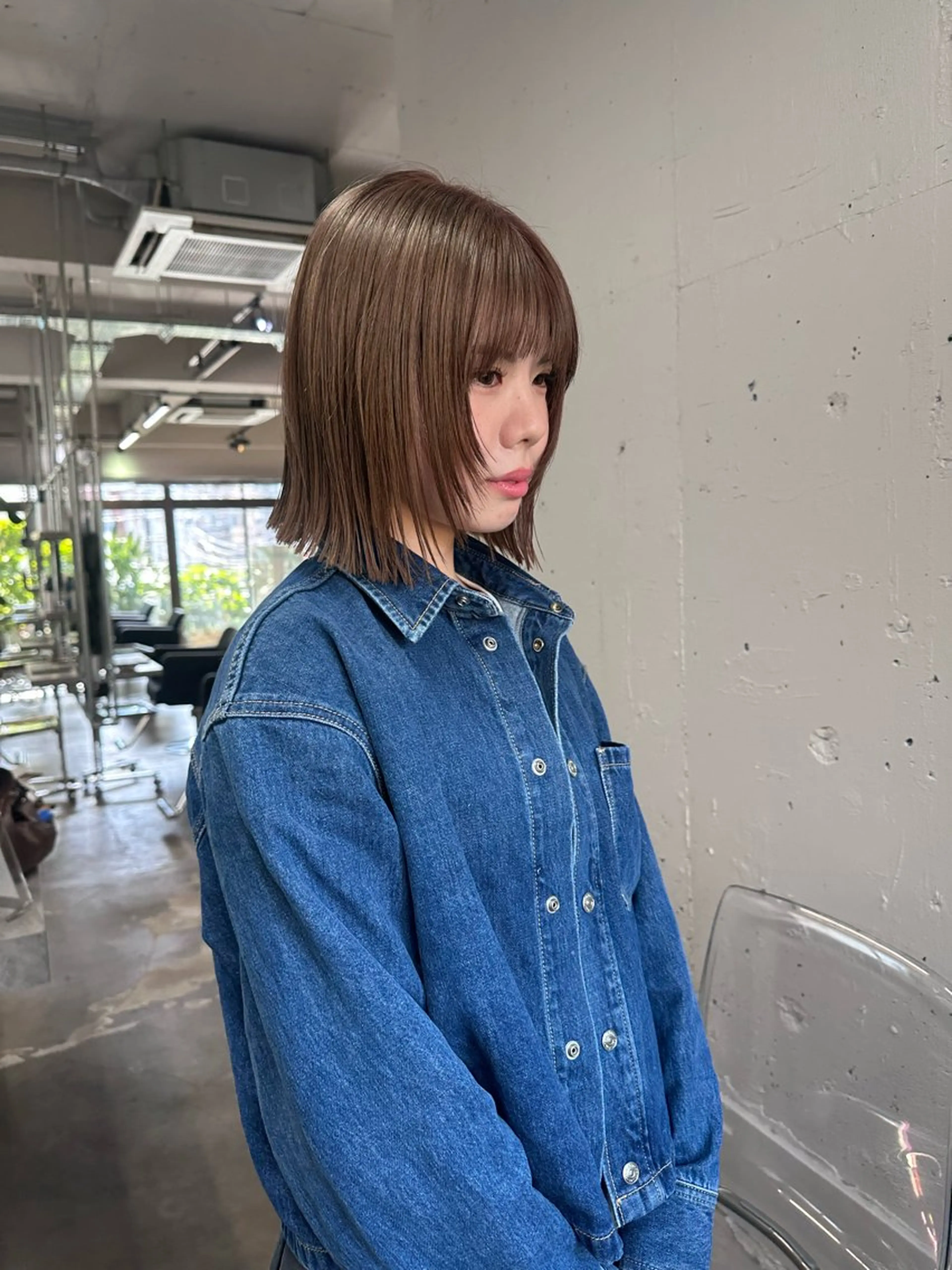 カラー ヘアカラー ロングレイヤー ¥0🎀MEIのヘアスタイル