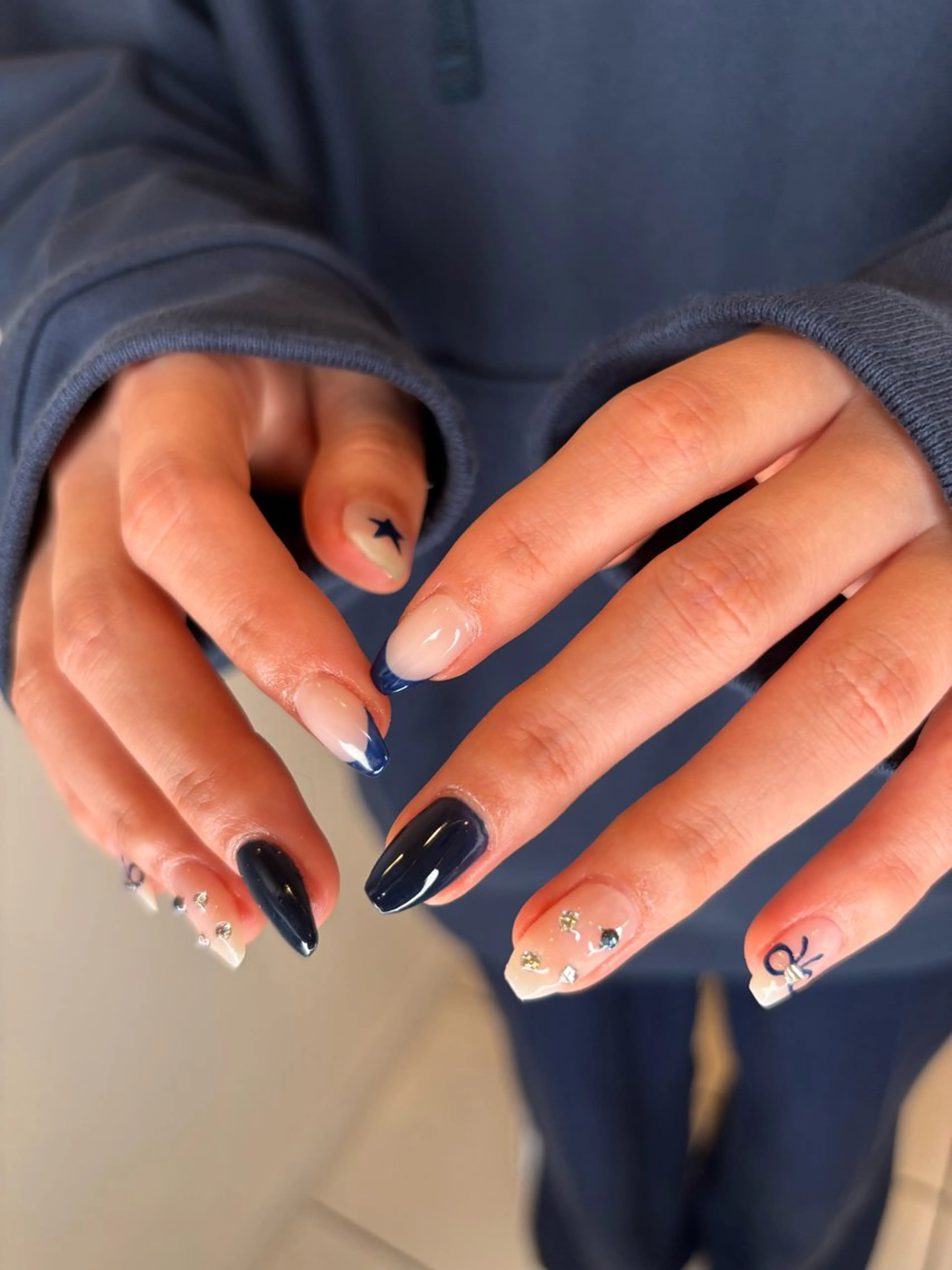 ネイル ハンドネイル moi nail ˙⋆.˚のネイルデザイン