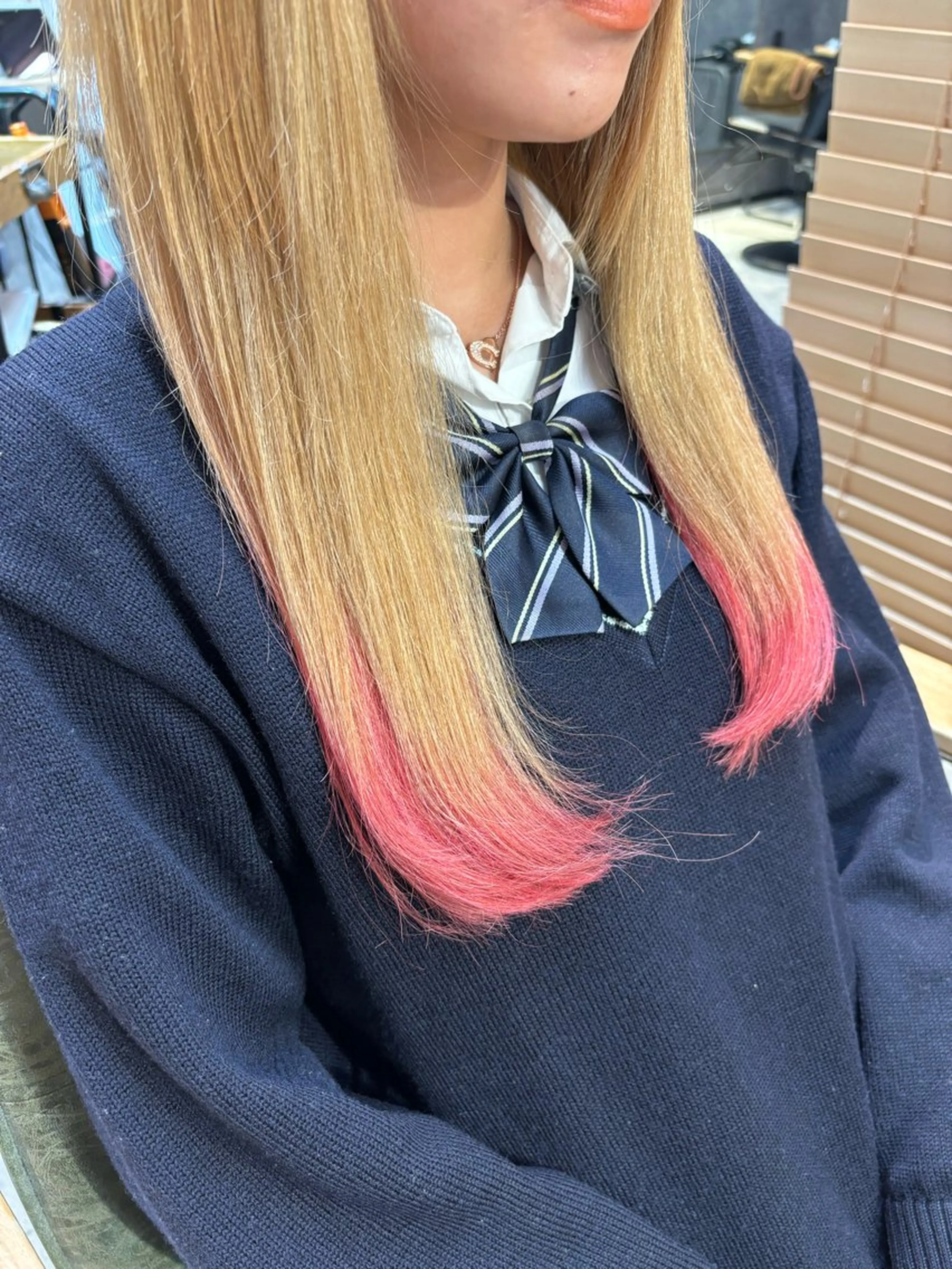 ロング プルエクステ エクステ ロング エクステ Fi-Ne柏 /松坂大輝のヘアスタイル