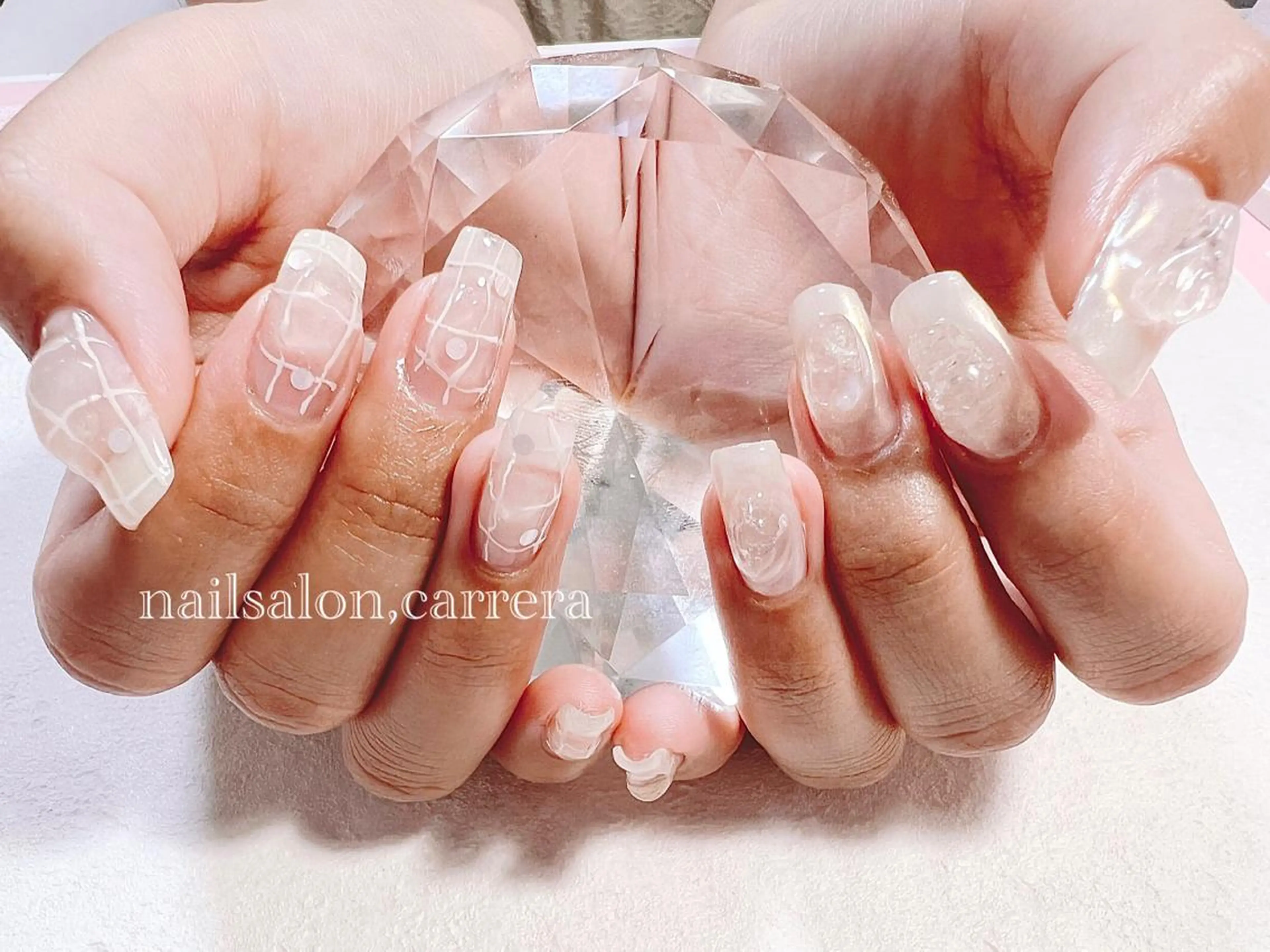 ネイル ニュアンスネイル Bon Amieのネイルデザイン