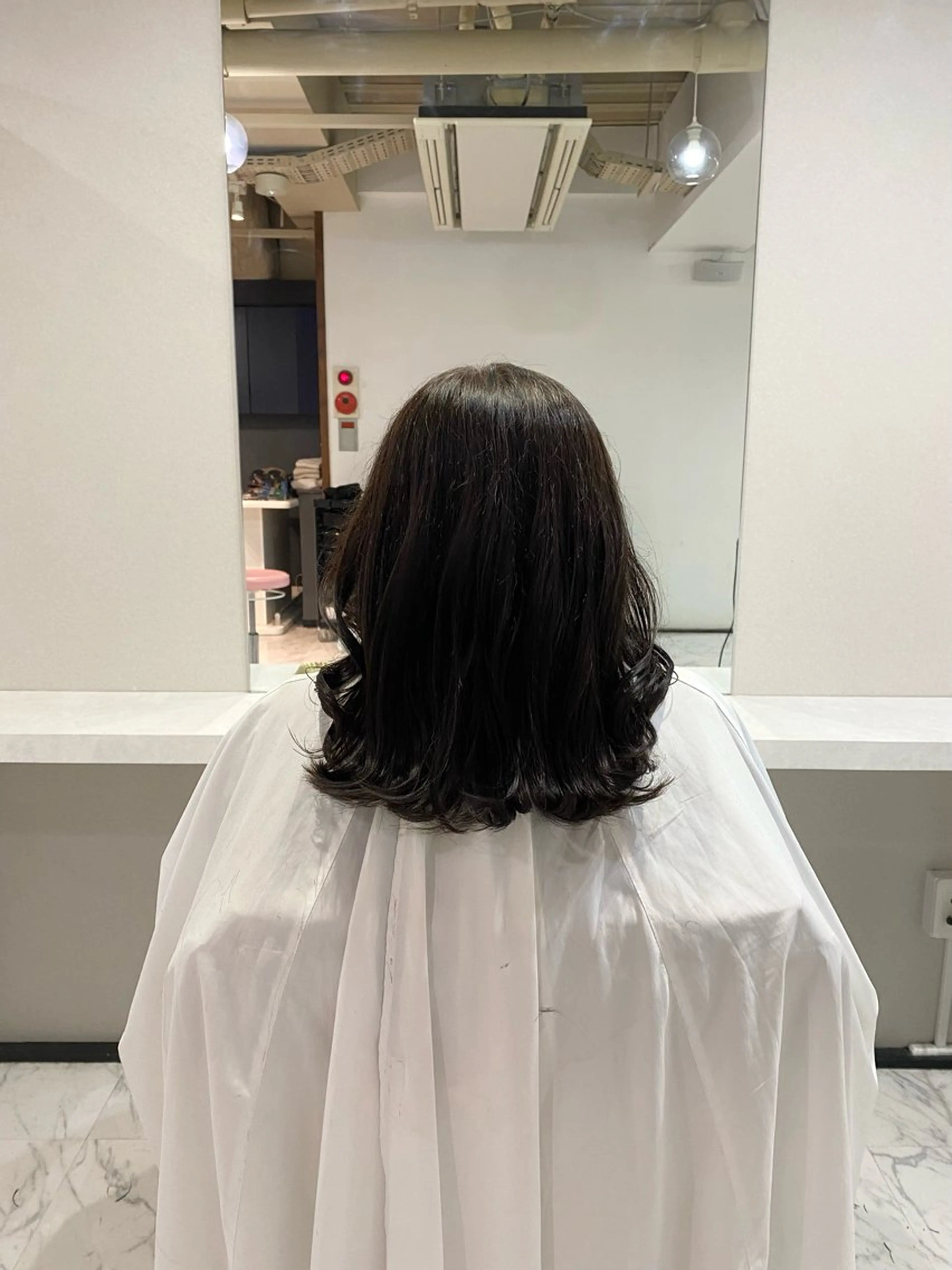 カラー ブラウンカラー ハナダ メイのヘアスタイル