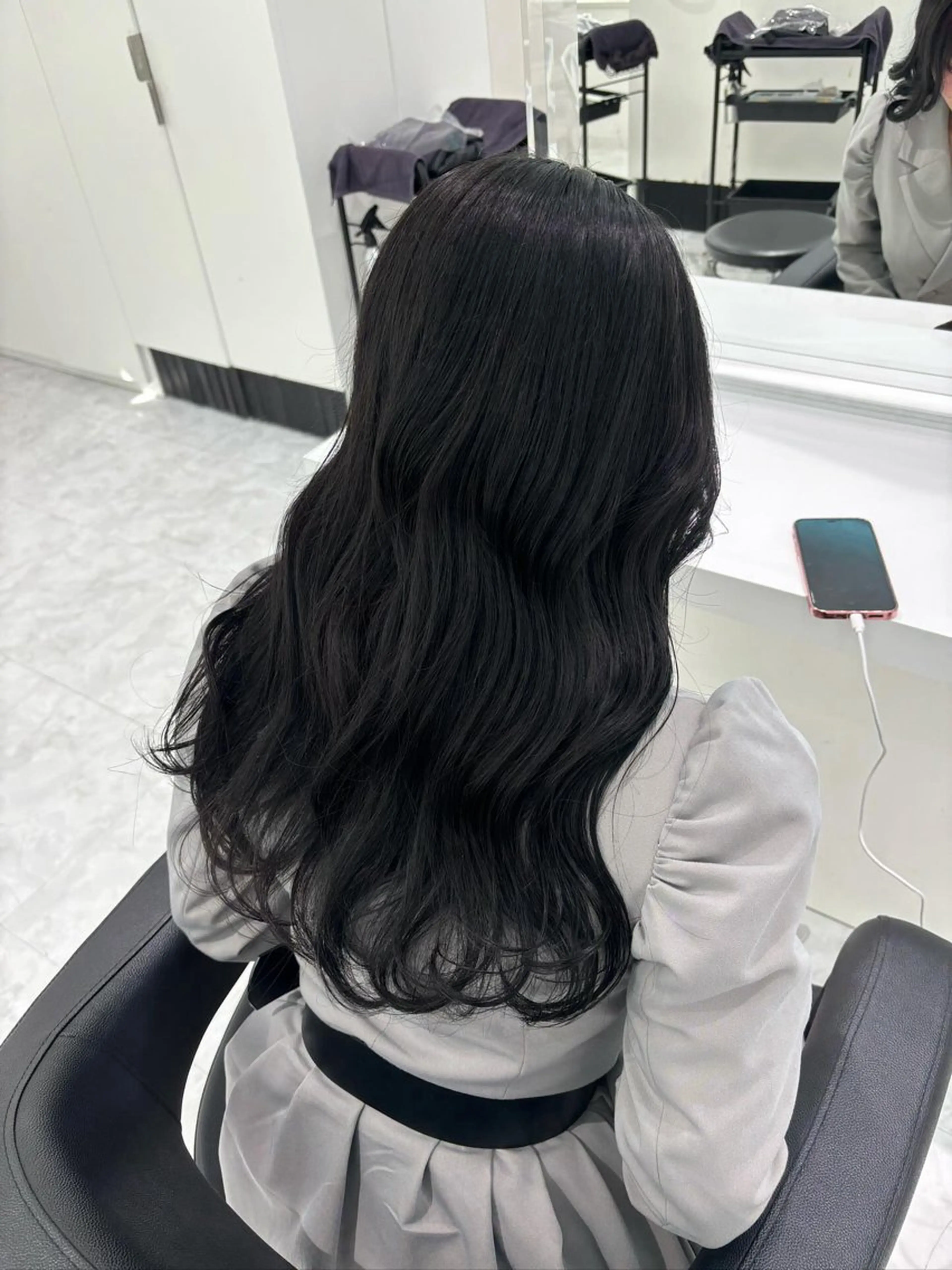 セミロング ヘアカラー 🤍髪質改善縮毛矯正 🤍久保大和のヘアスタイル