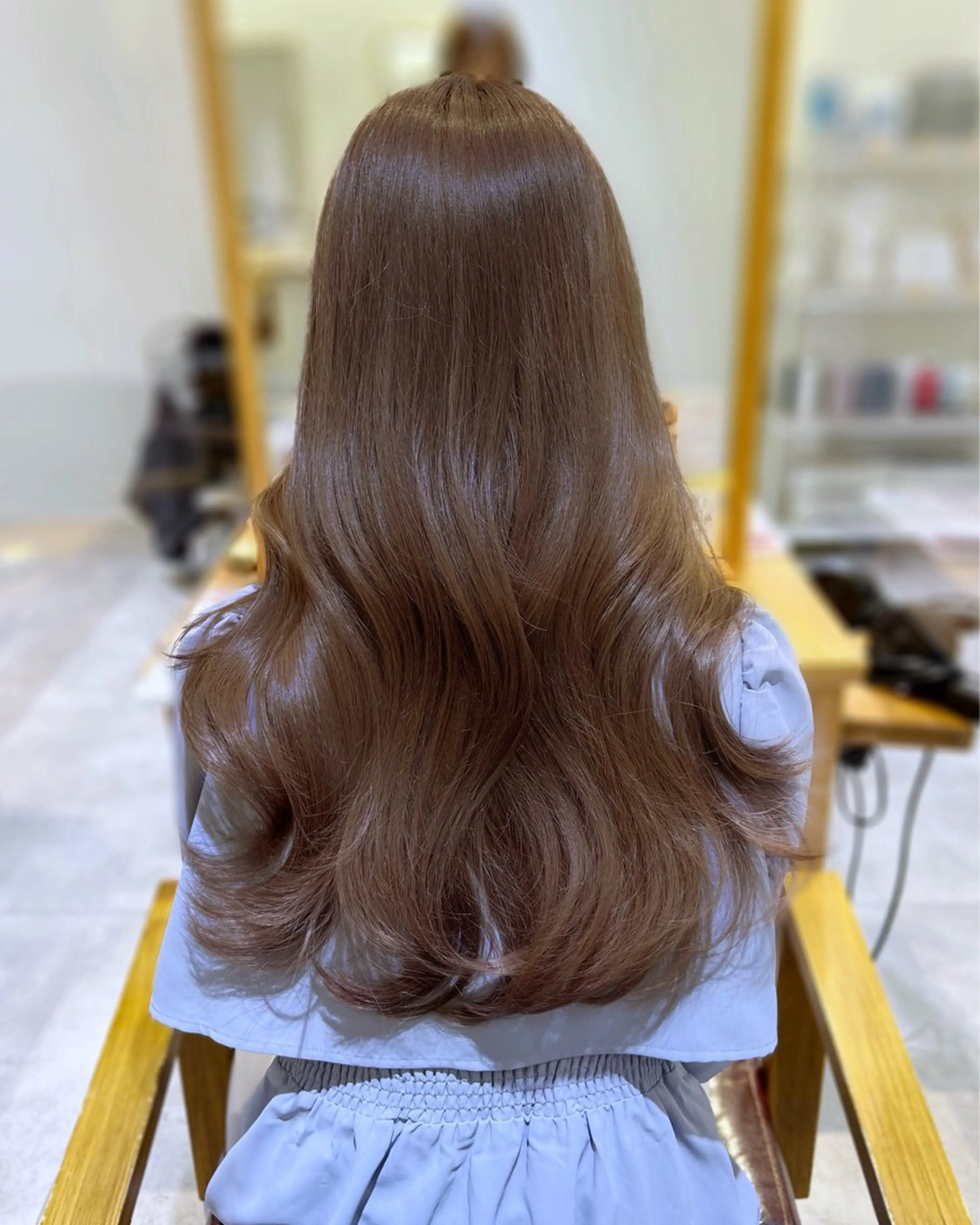 ロング カラー カット ヘアカラー 韓国ヘア×髪質改善 /yoshikaのヘアスタイル