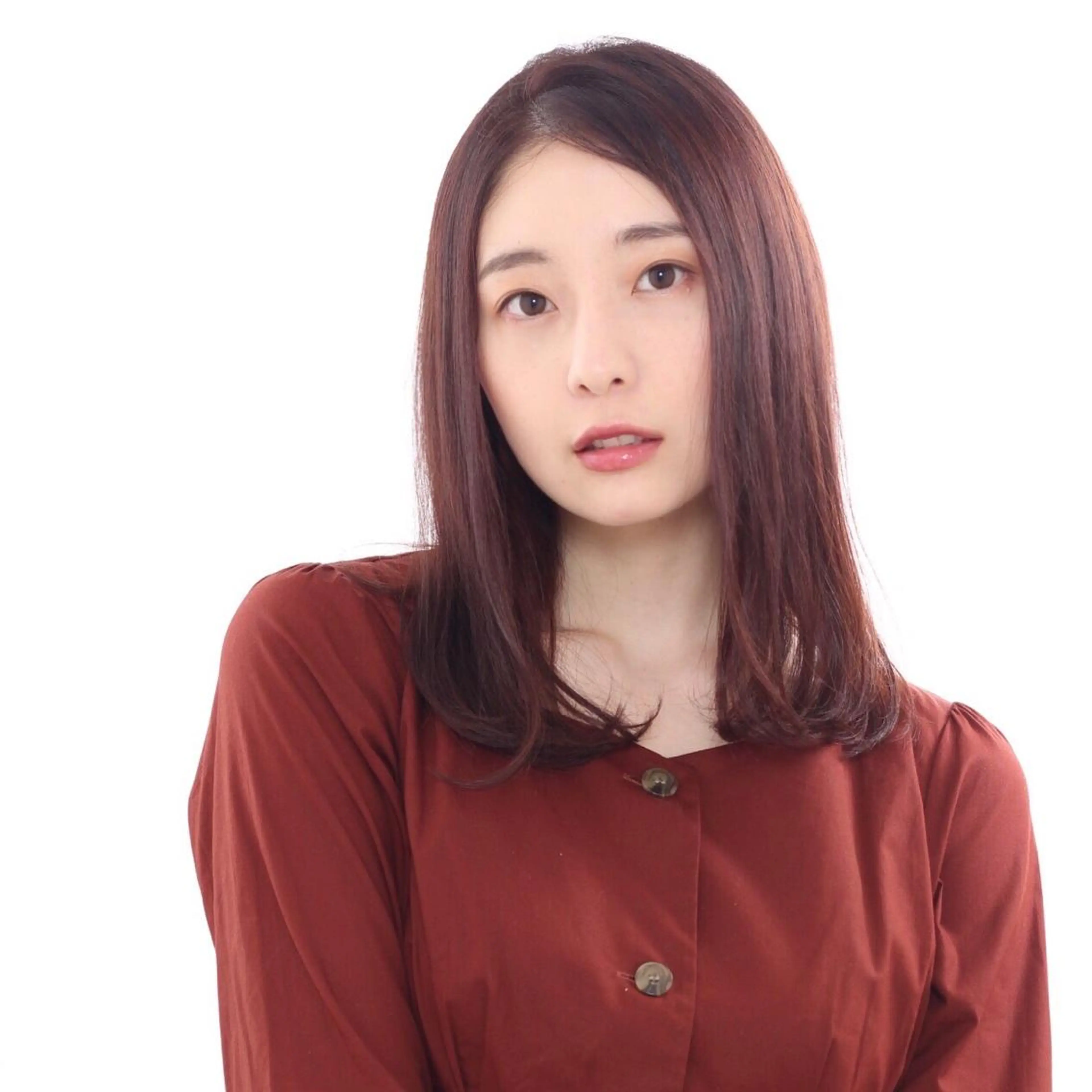ミディアム 🎴イトウユウ🎴 #話さない美容師のヘアスタイル