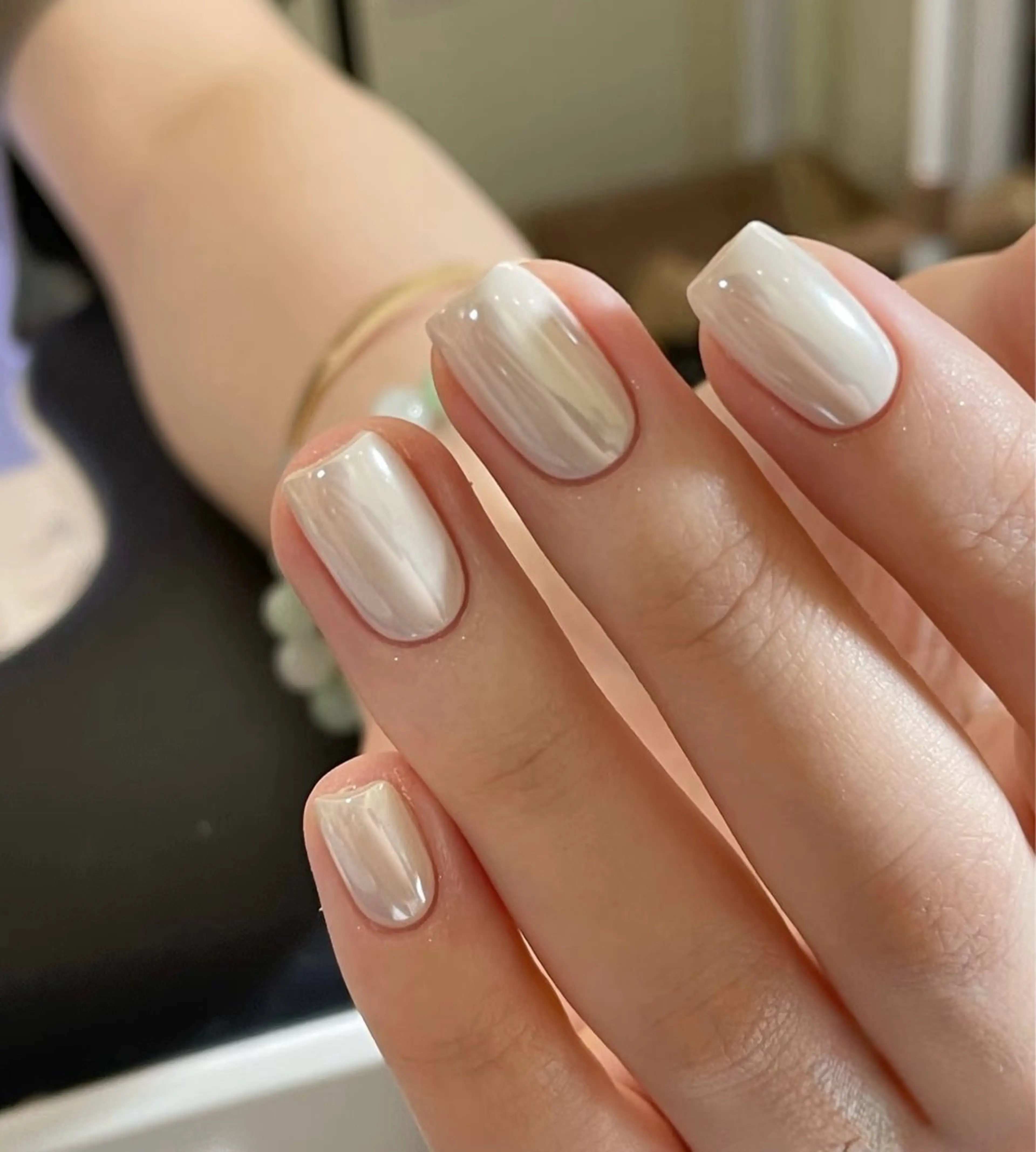ネイル アートネイル オーロラネイル チークネイル 長さ出し フットネイル ハンドネイル Blossom nail【ブラソンネイル】所属・Blossom nail_Yuniのネイルデザイン