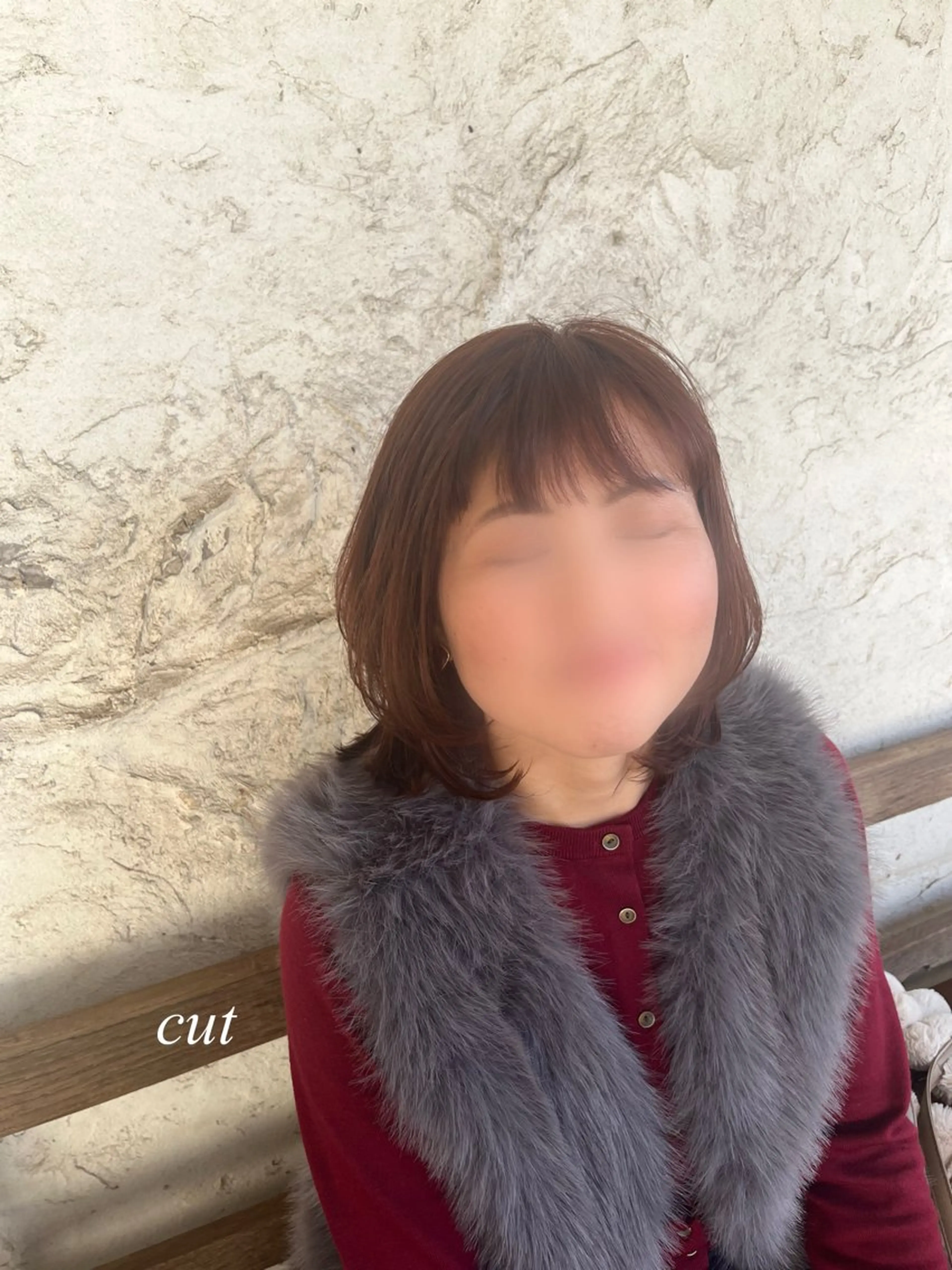 ショート カット カット/カラー/ ハイライト/縮毛のヘアスタイル