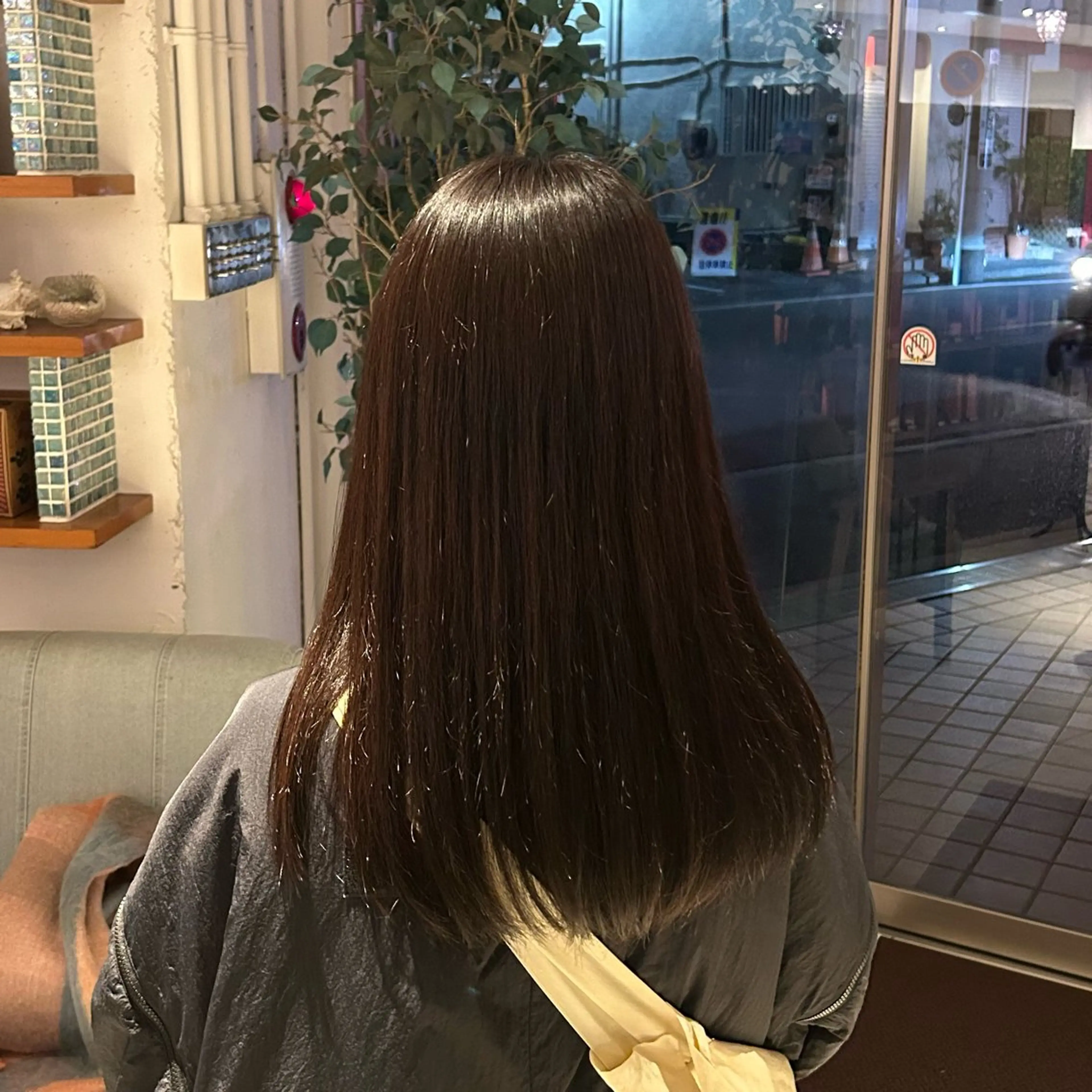 セミロング カラー ヘアカラー さくら / 金沢文庫のヘアスタイル