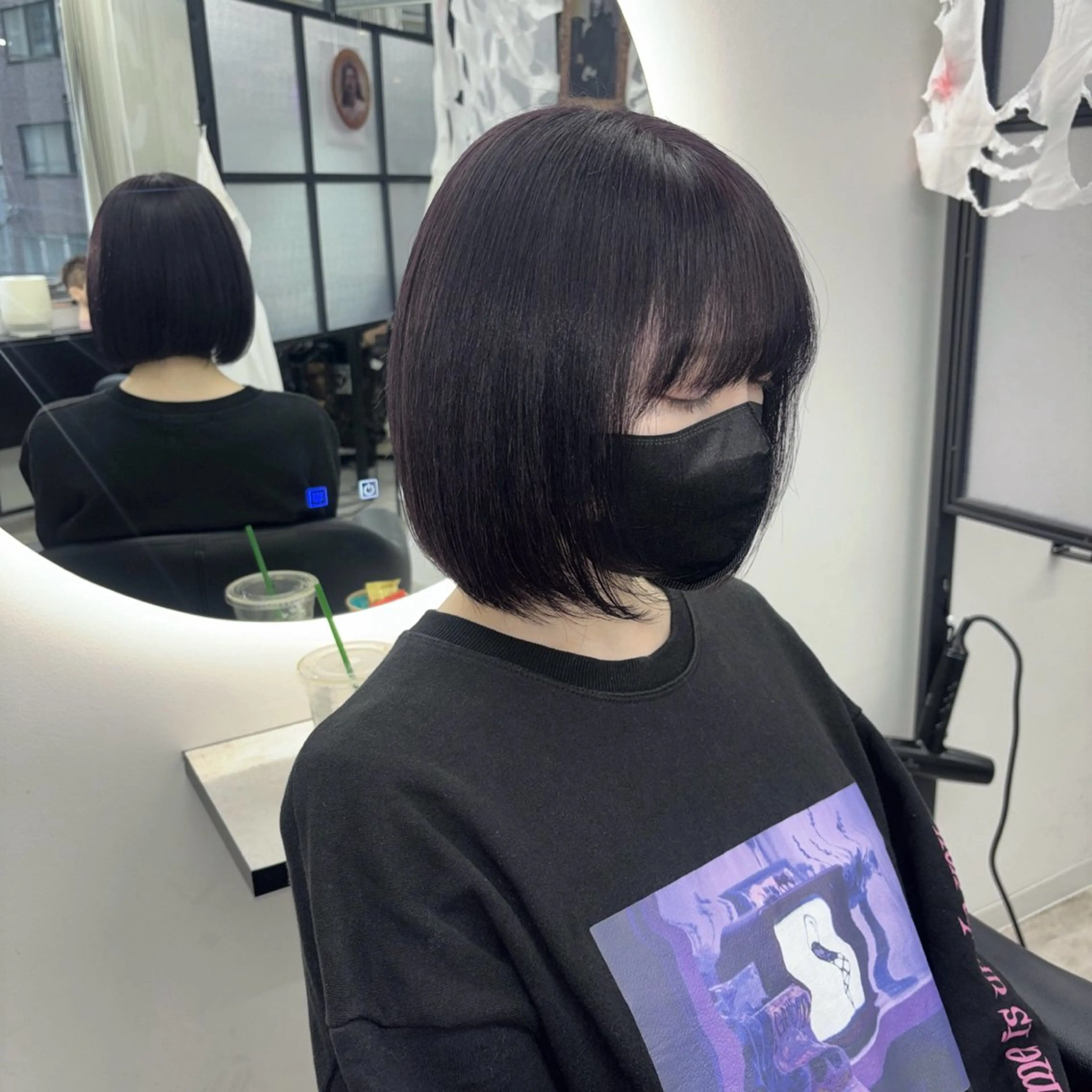 ミディアム カラー ヘアカラー Ren. 🦋デザインカラーのヘアスタイル