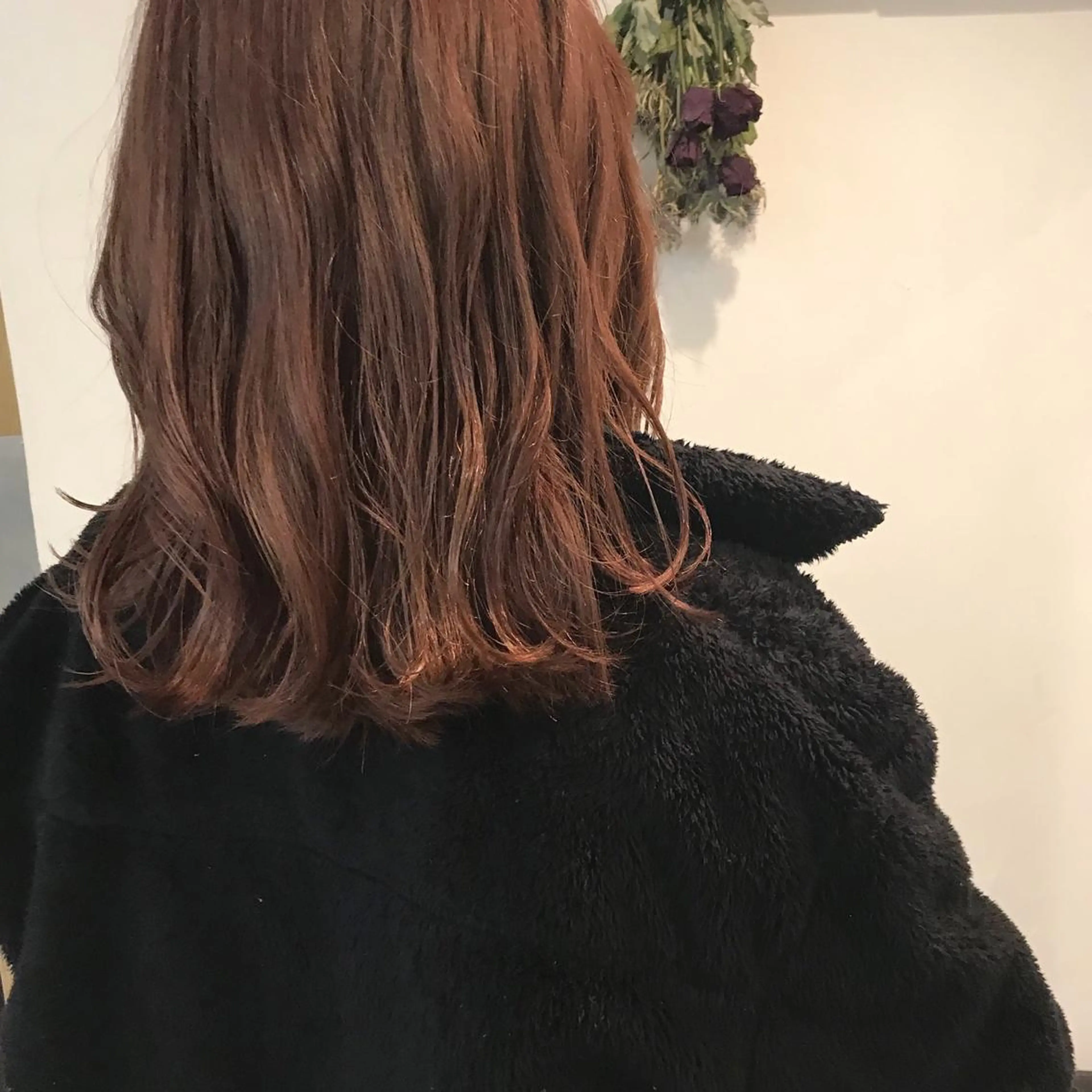 セミロング カラー Click所属・クニモトハルナ ボブ/柔らかカラーのヘアスタイル