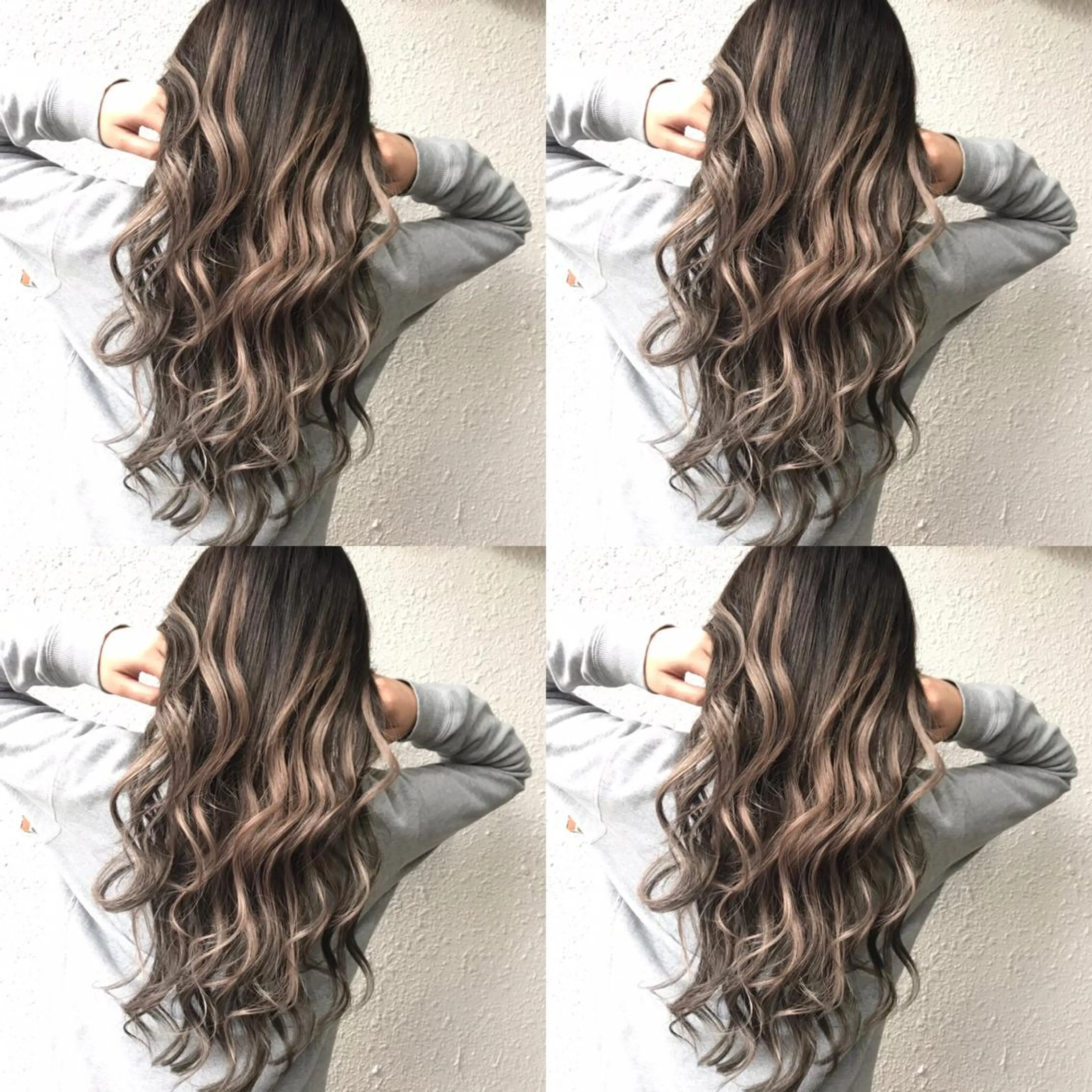 ロング カラー エクステ専門店 Rのヘアスタイル