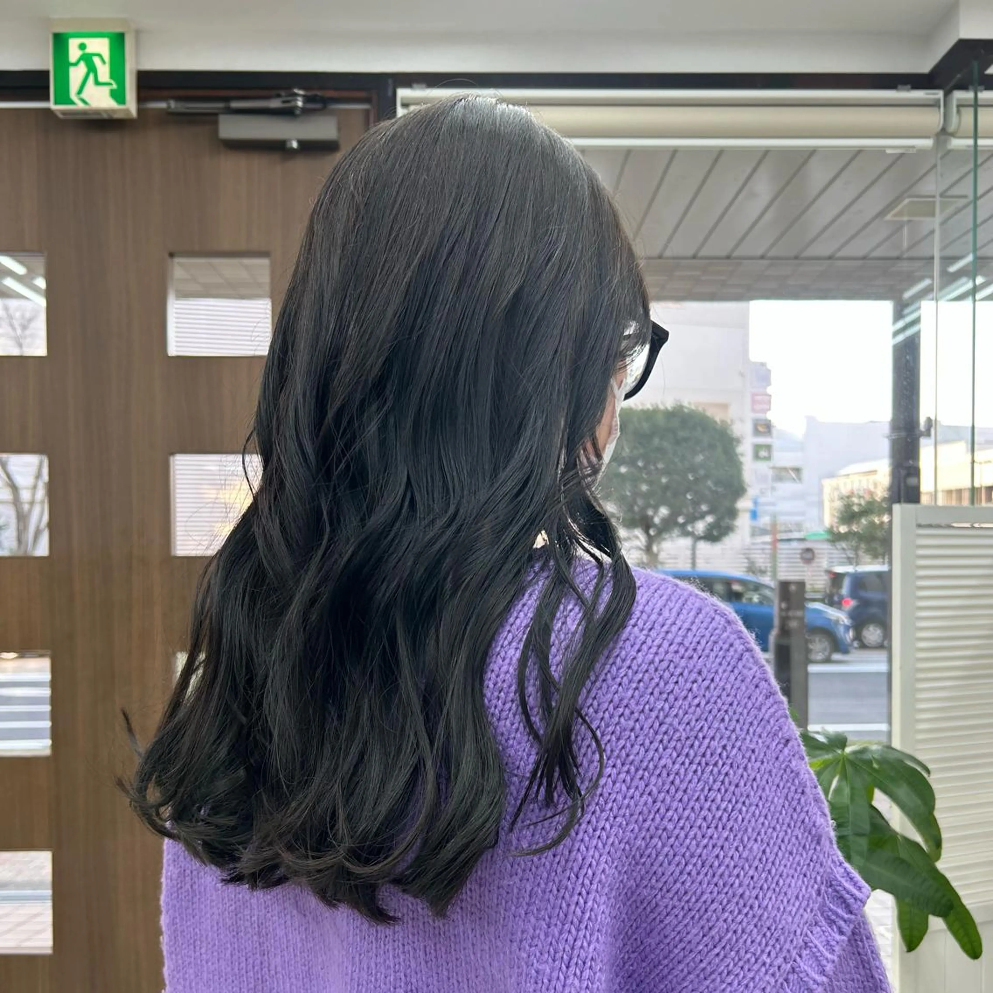 ロング ダブルカラー/韓国 ヘア/さわのあかねのヘアスタイル