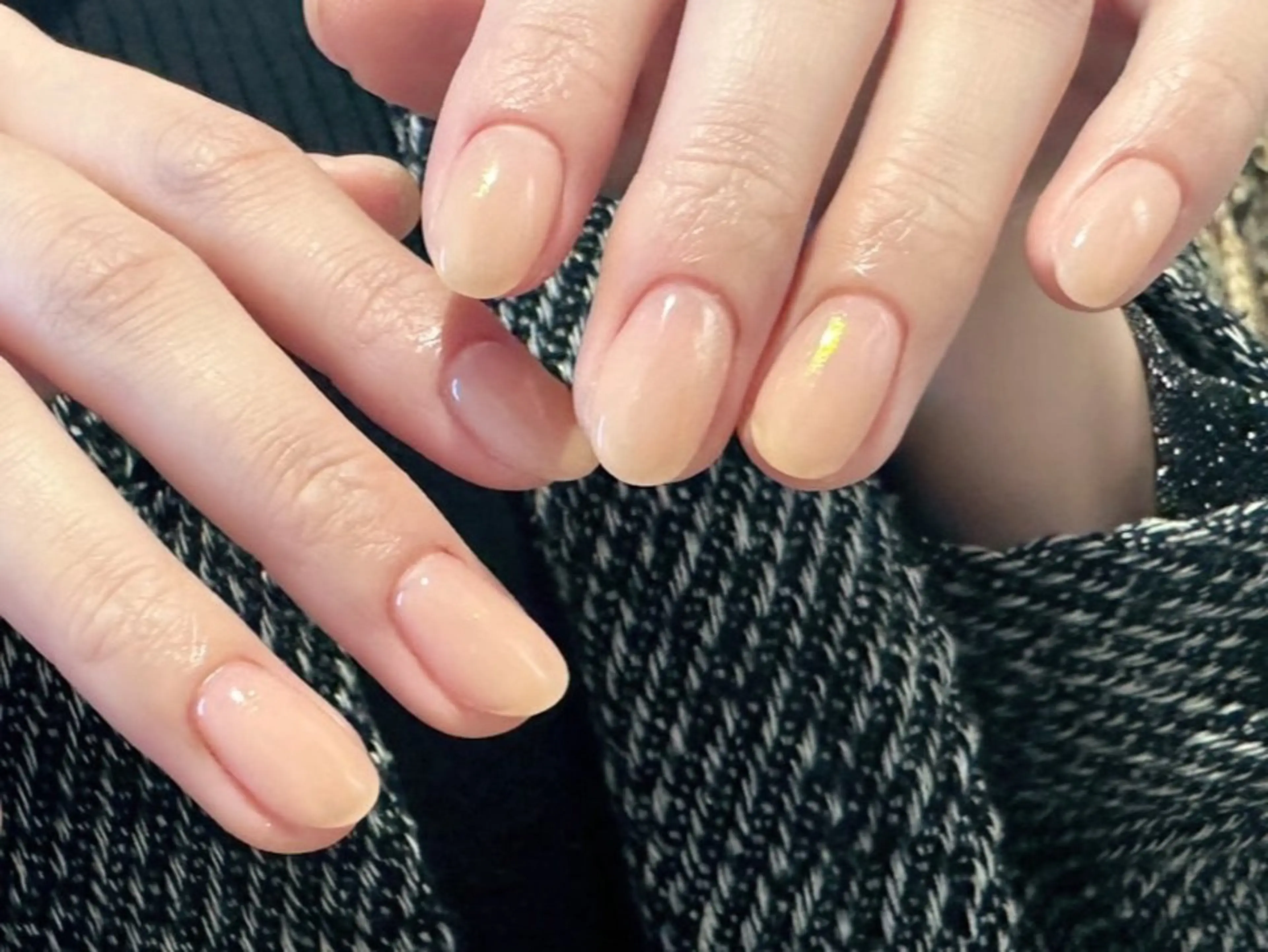 ネイル ワンカラーネイル Elle.所属・Elle. HINATAのネイルデザイン