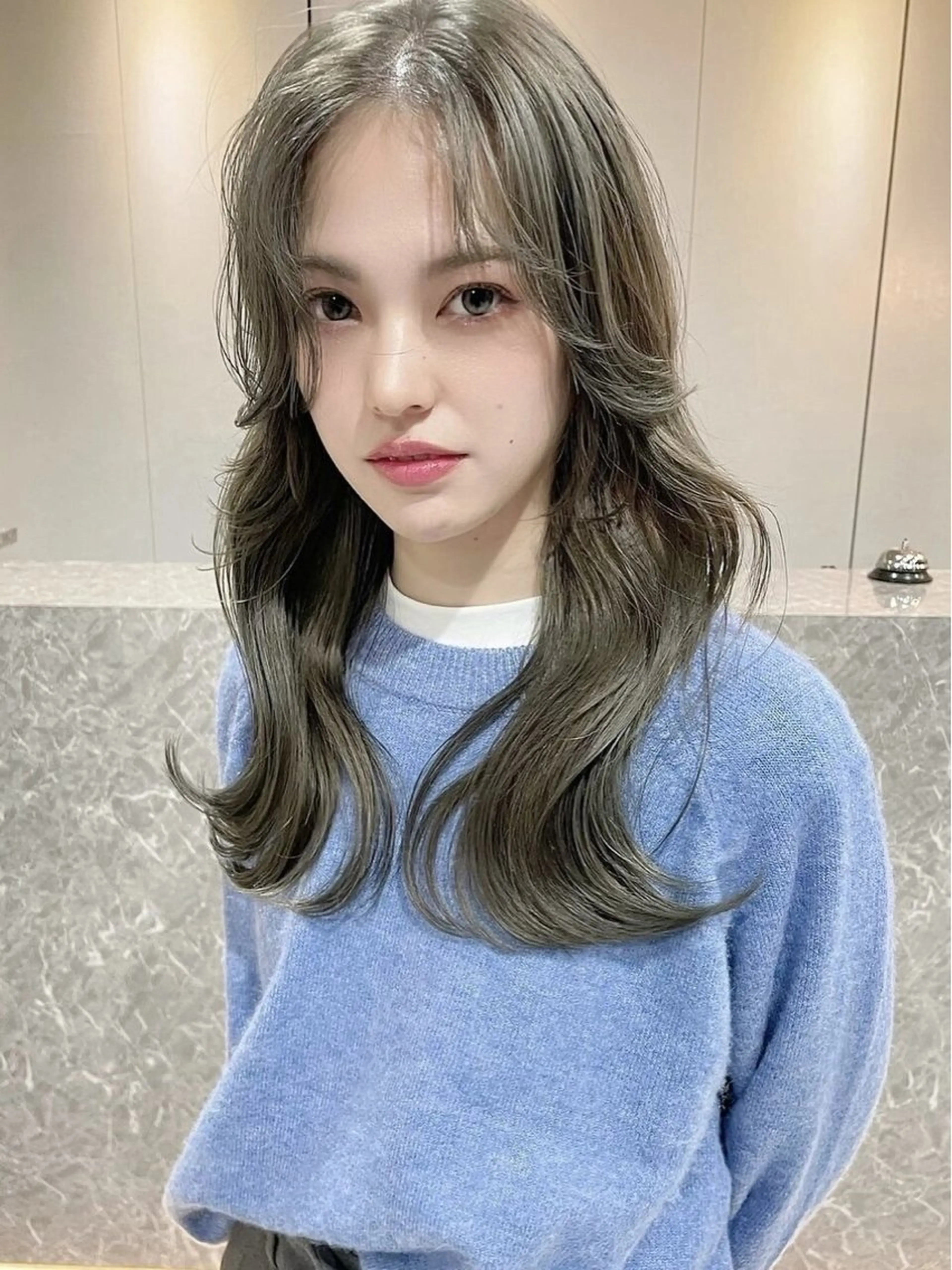 ロング 吉井 結唯のヘアスタイル
