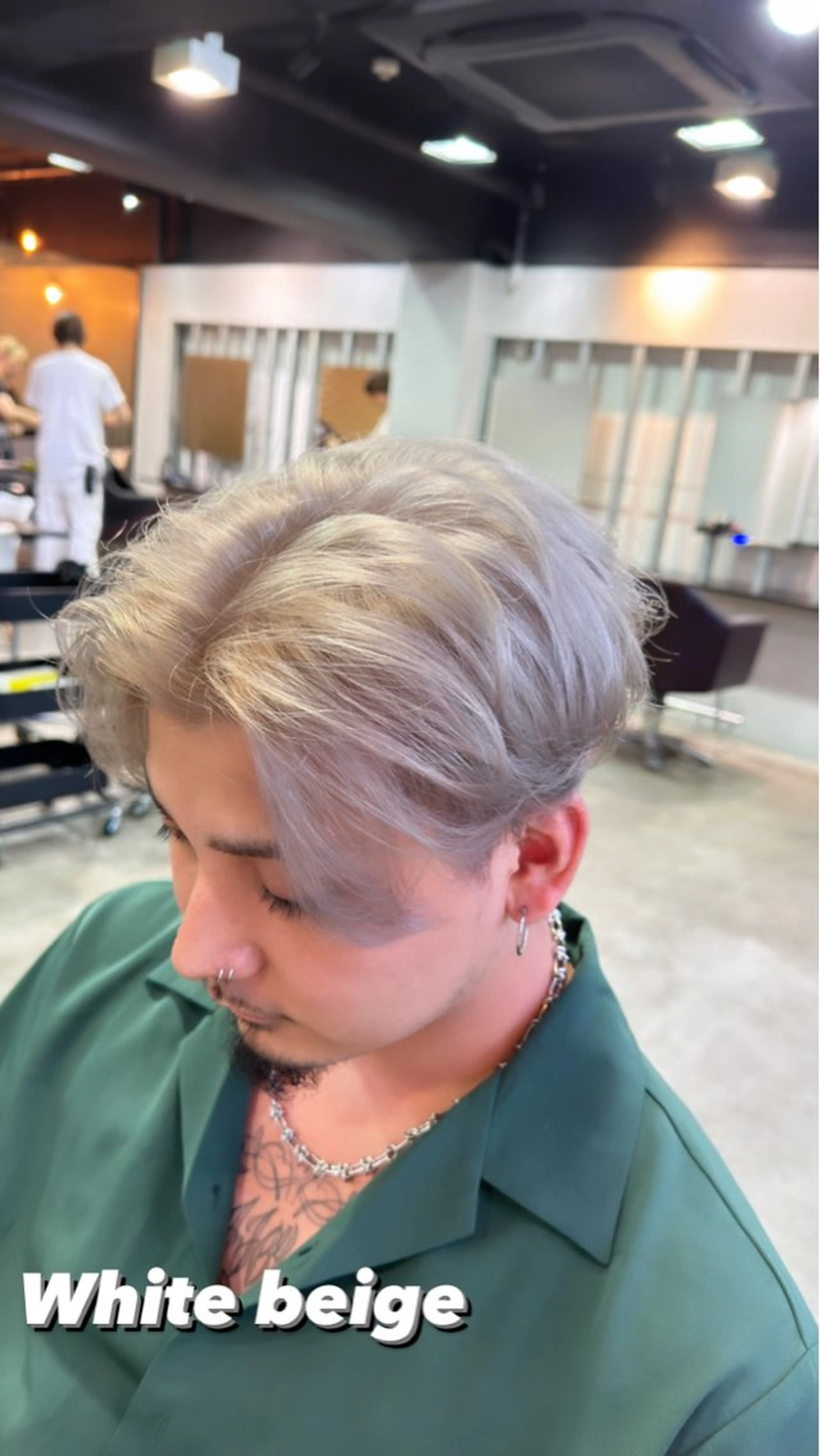 ショート メンズ ヘアカラー おしゃれ海外風ヘアー 🏝️yudaiのヘアスタイル