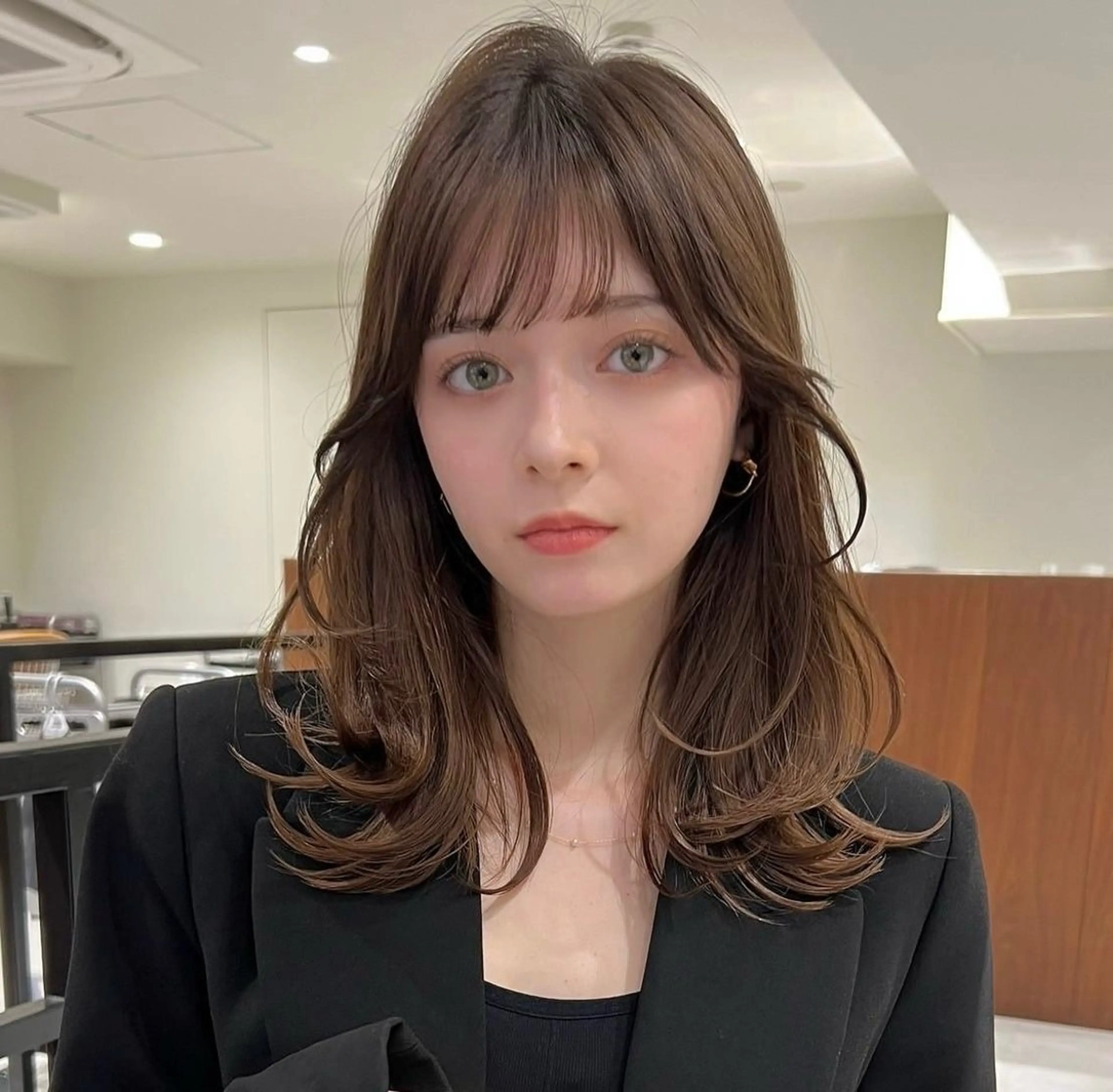 ロング カラー ヘアカラー ✨レイヤーカット/透 名感カラー特化✨のヘアスタイル