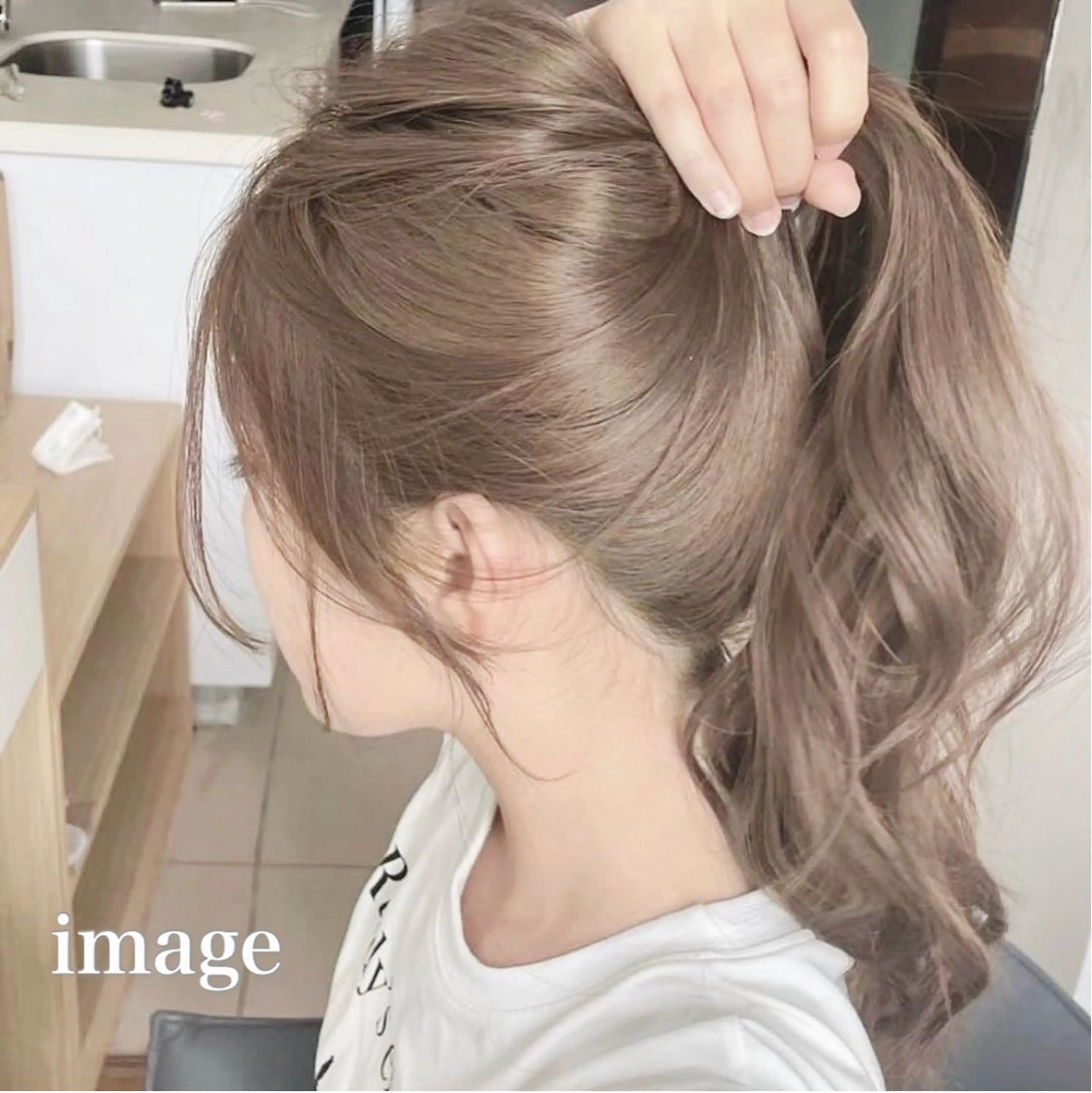 ロング カラー 🫧‪モテ髪の達人 🫧‪ハルカ💞のヘアスタイル