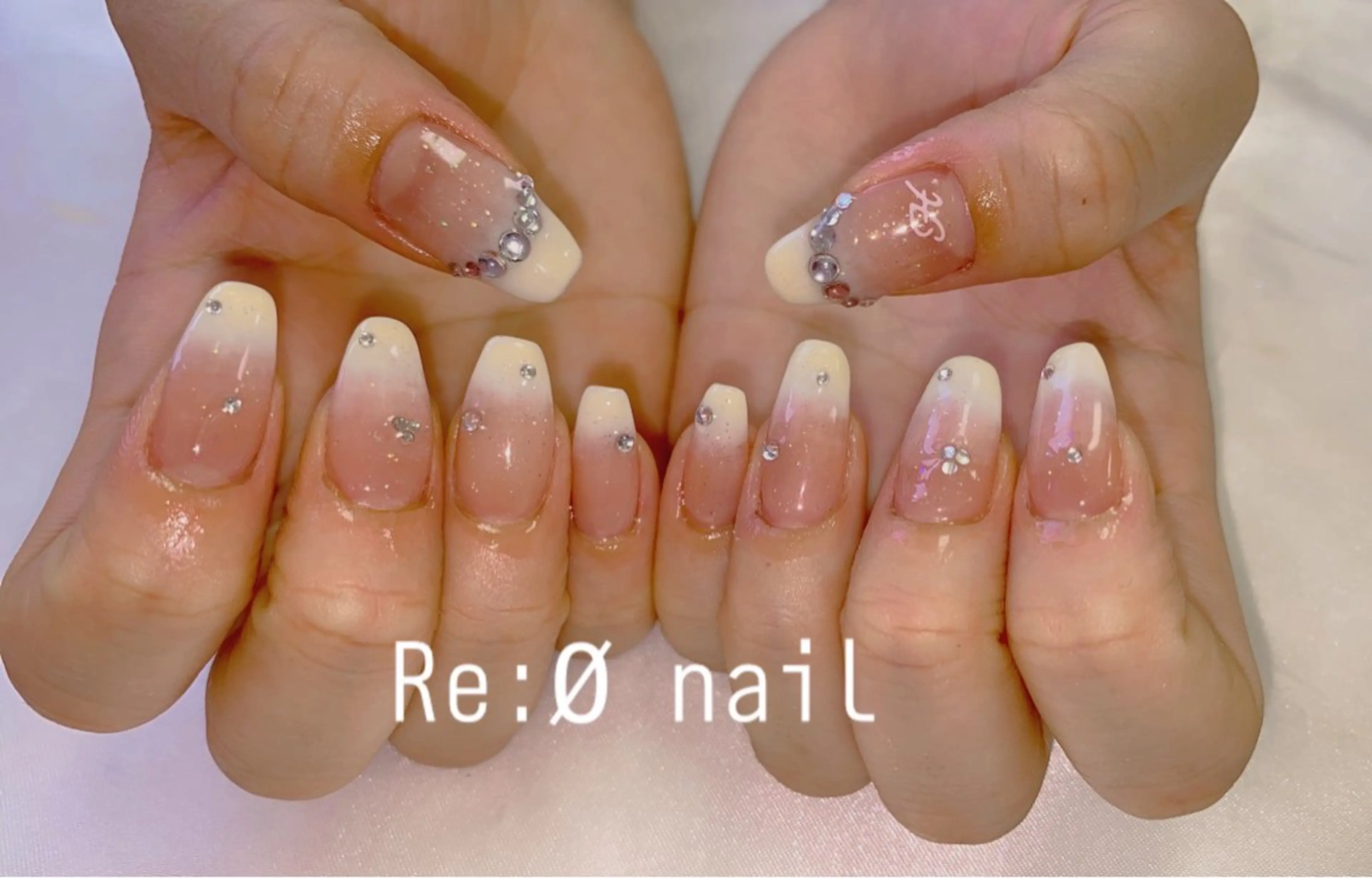 ネイル ハンドネイル Re:Ø nail 🩵TSUJIのネイルデザイン