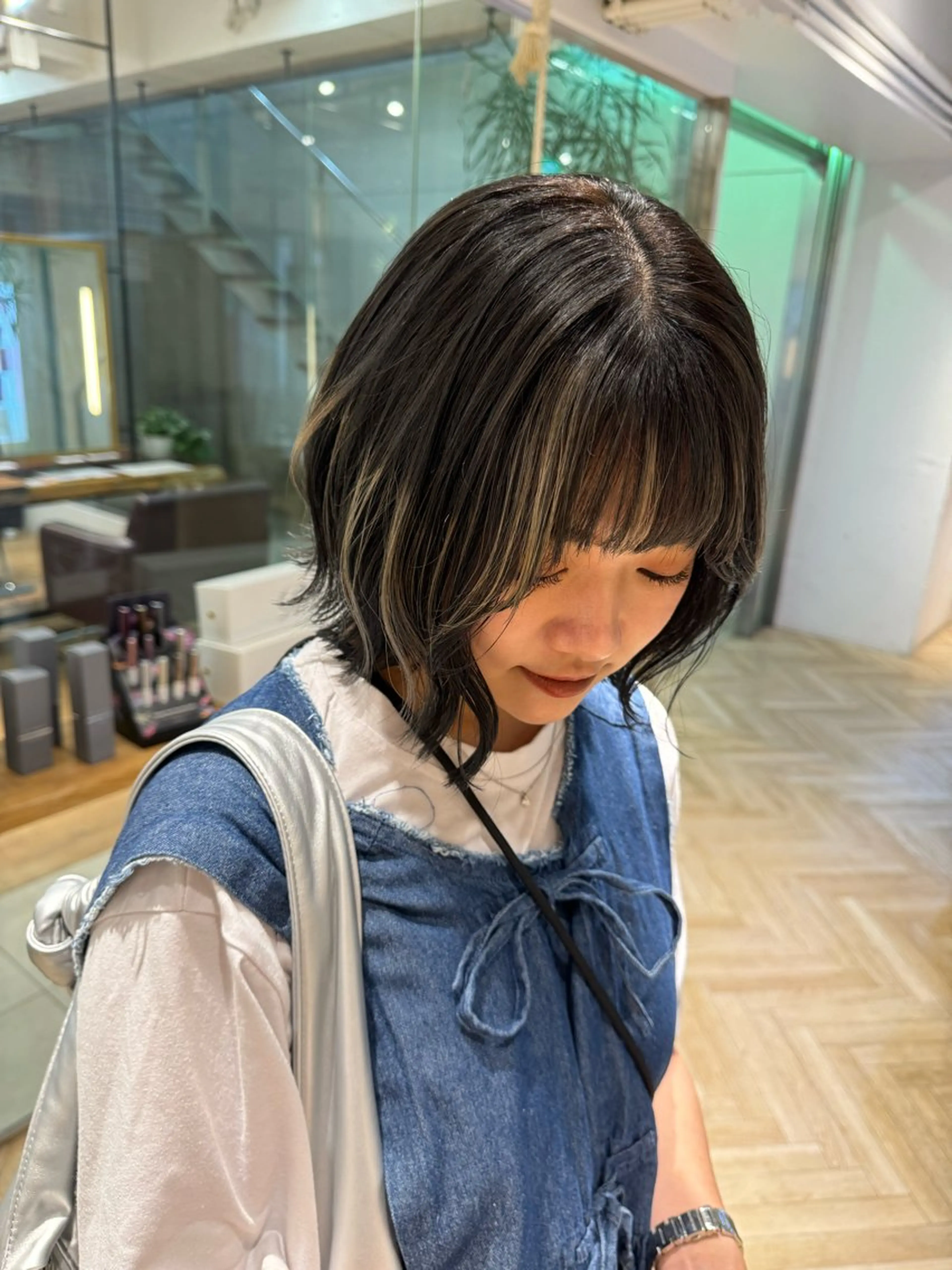カラー 🍪ﾖｼｲﾊﾙﾈ🍪 ﾗﾍﾞﾝﾀﾞｰｶﾗｰのヘアスタイル
