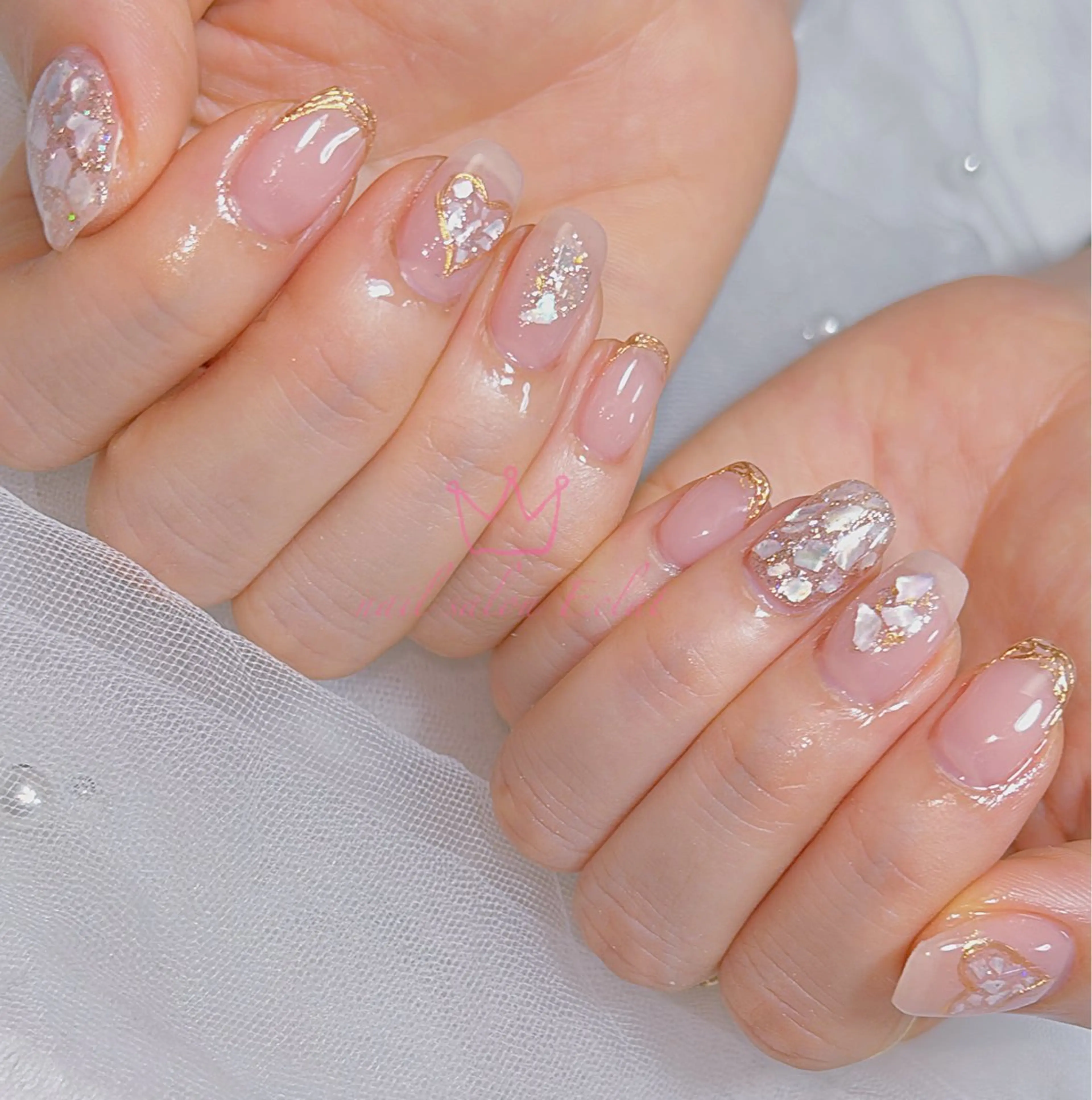 ネイル ネイルサロンエクラ 🫧Shizukaのネイルデザイン