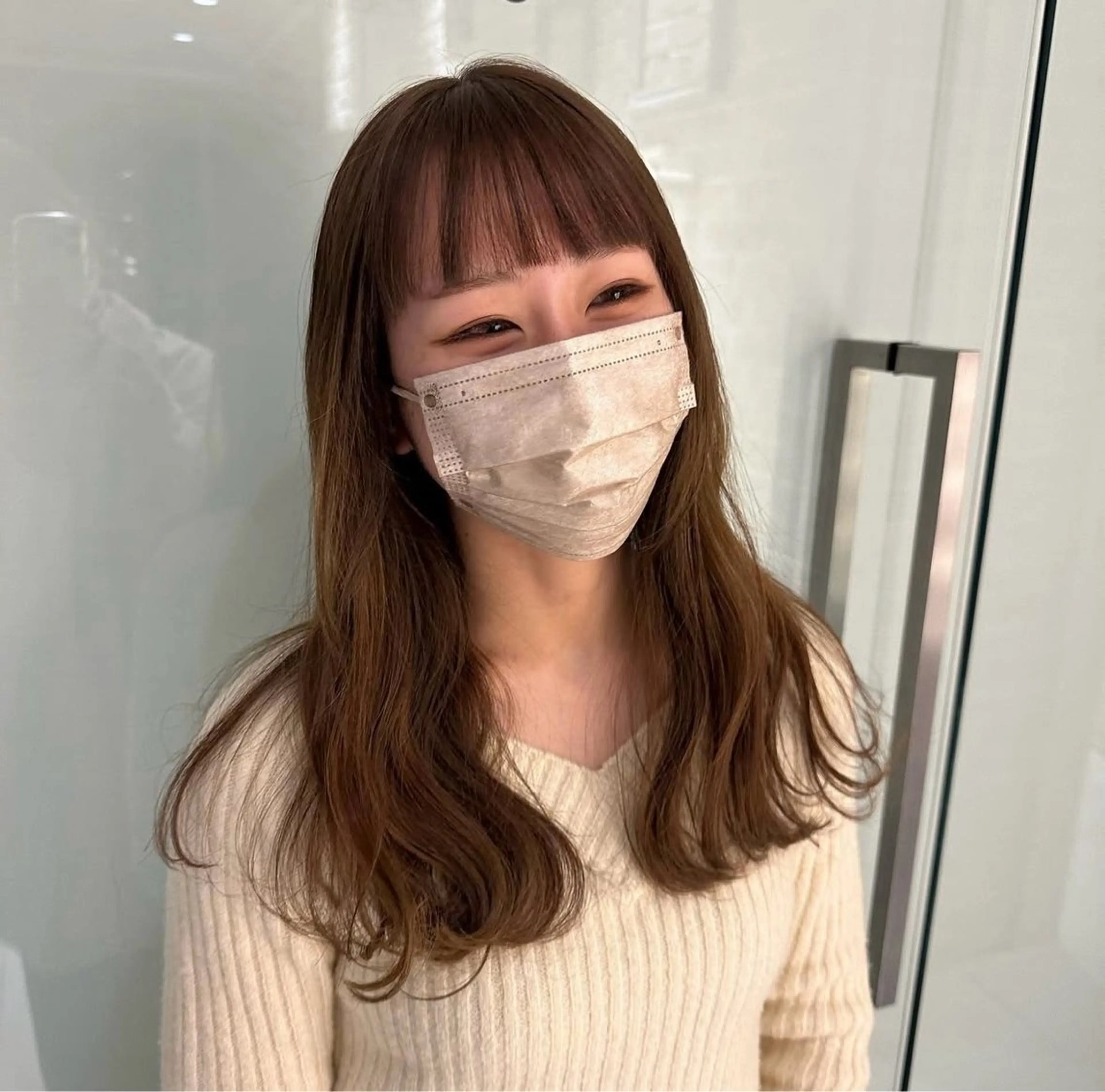 ロング カラー カット 縮毛矯正 🌼 ちなつ🌼のヘアスタイル