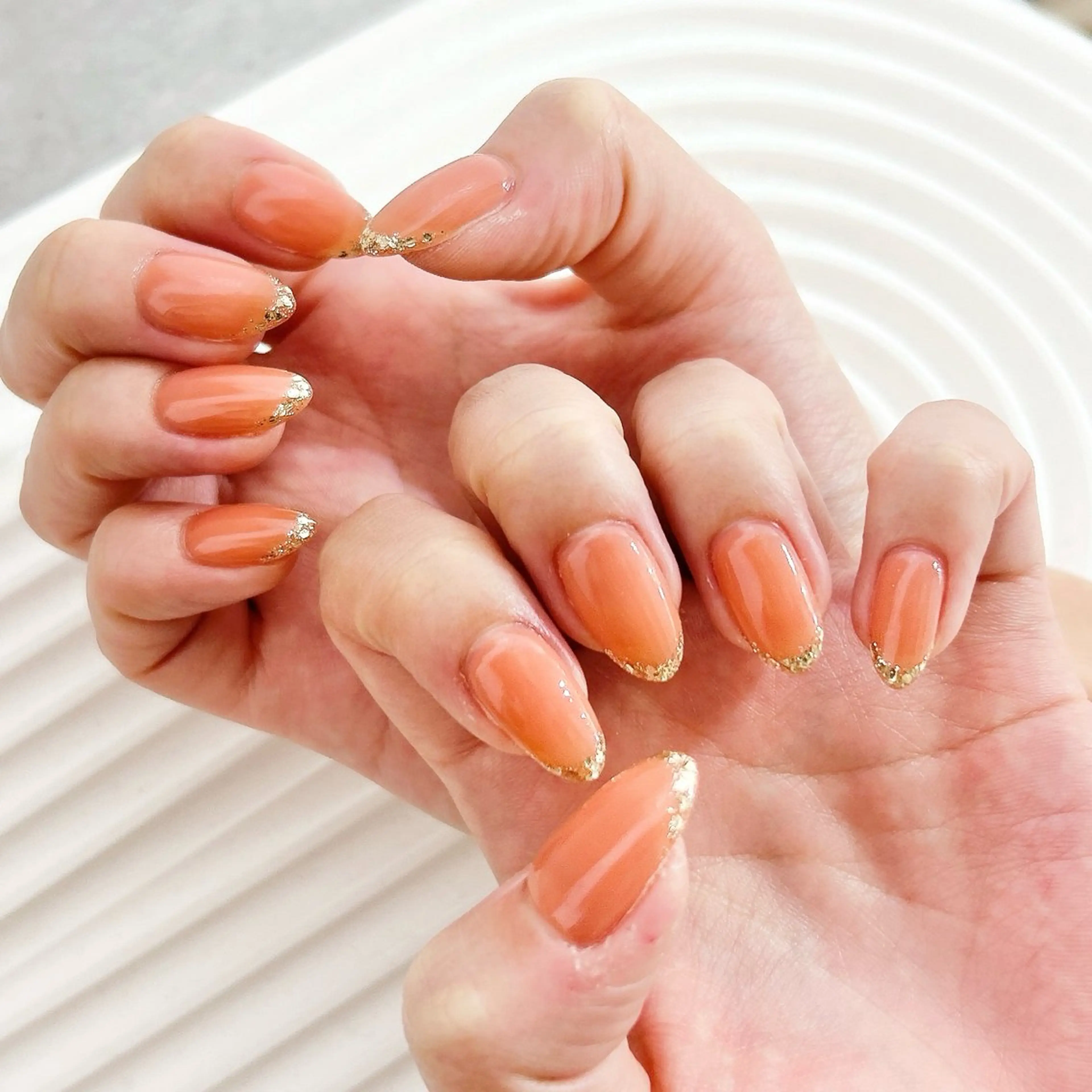【HAND】『長さだし10本』×フレンチの写真