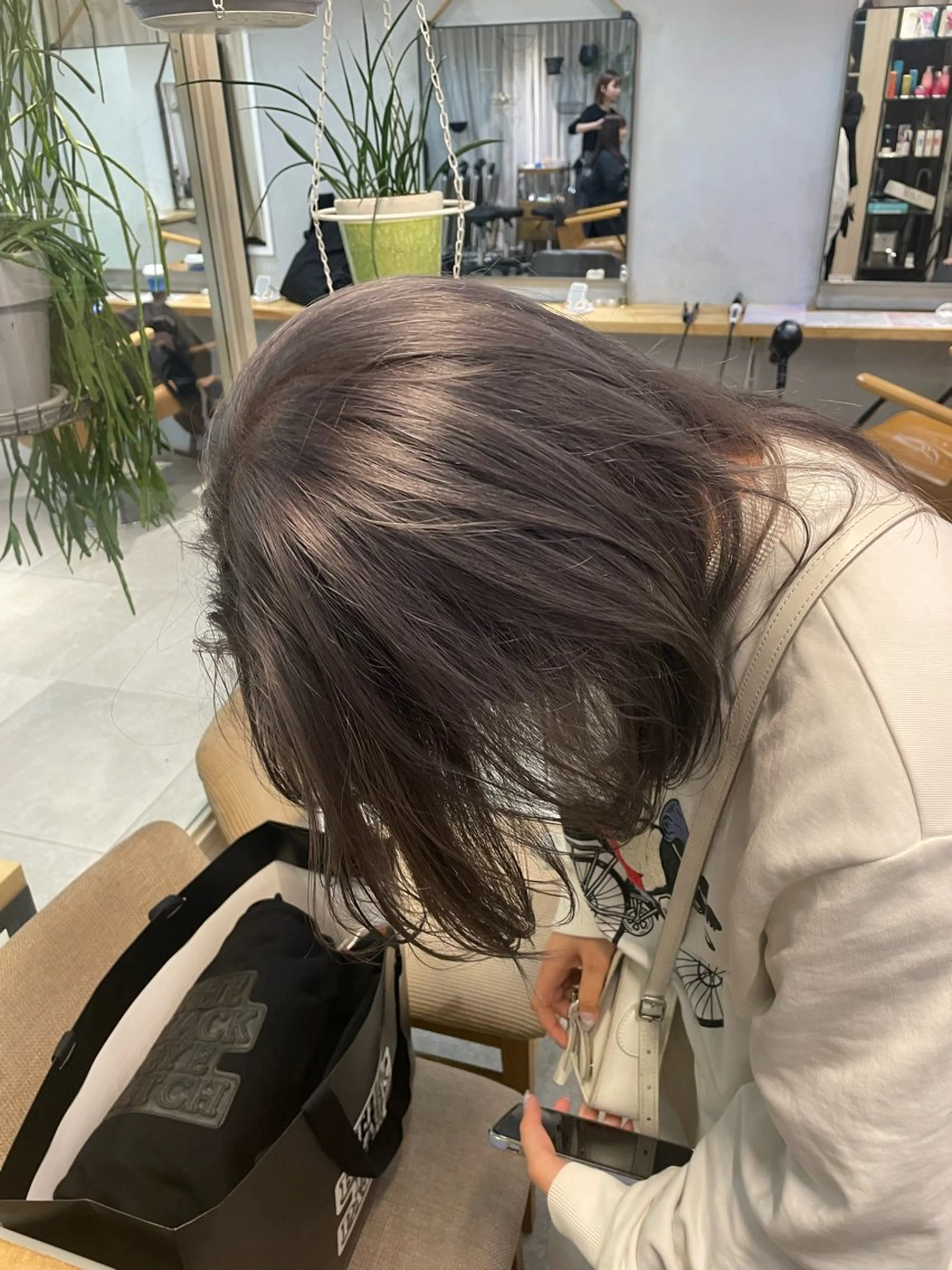 セミロング カラー ヘアカラー トリートメント ケアパーマ/ブリーチ daisukeのヘアスタイル