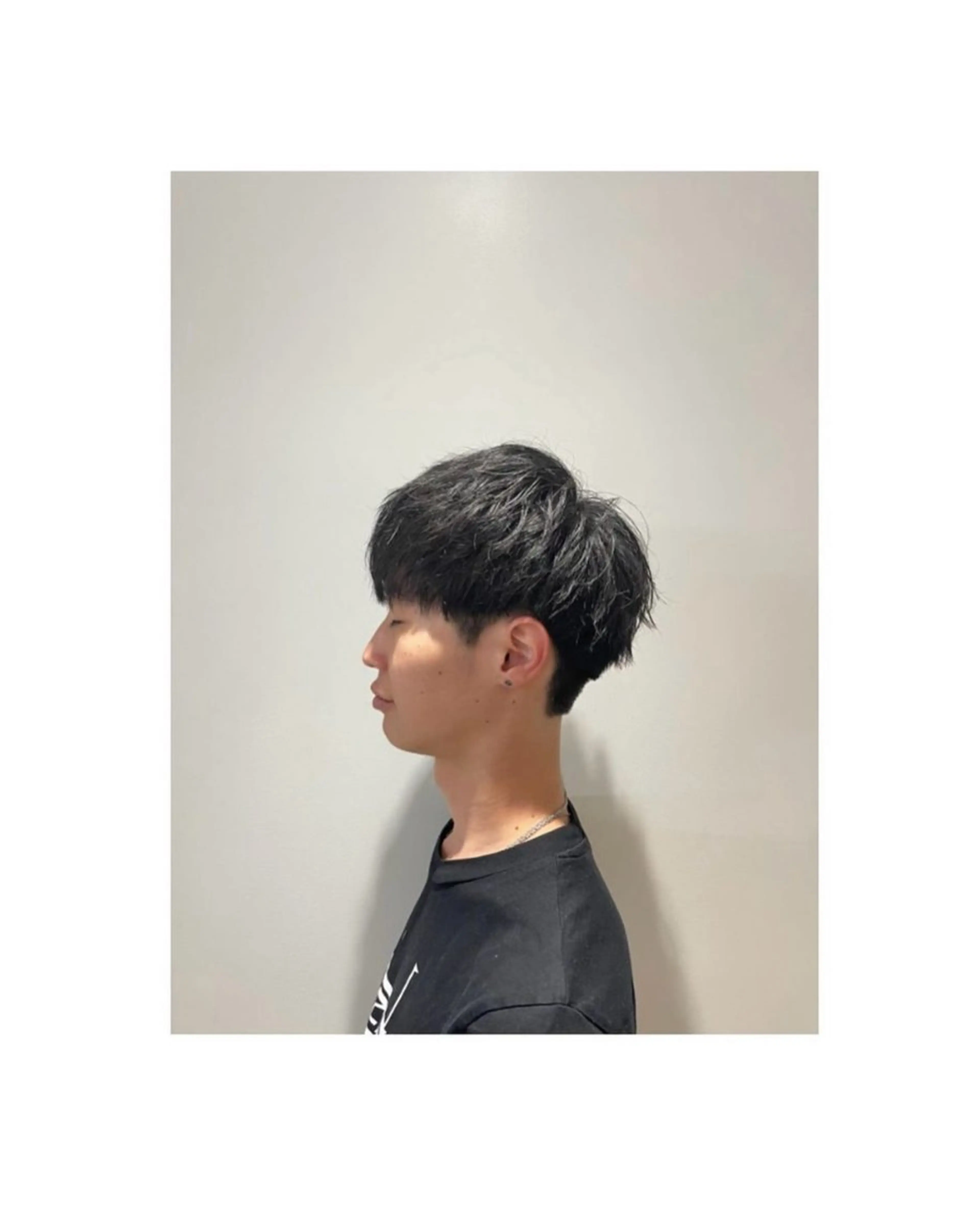 メンズ マッシュ 植田 侑磨のヘアスタイル