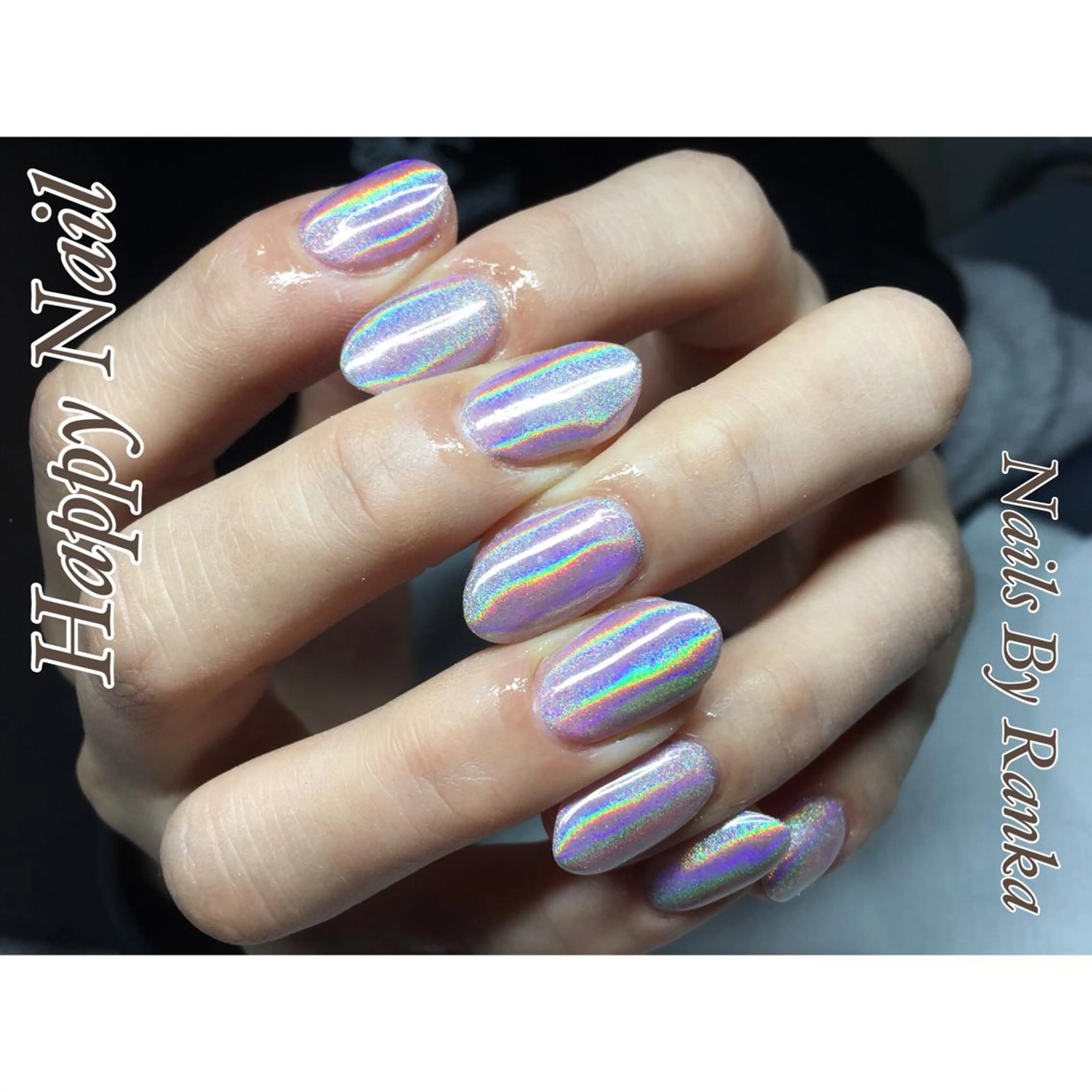 ネイル ミラーネイル Happy Nailのネイルデザイン