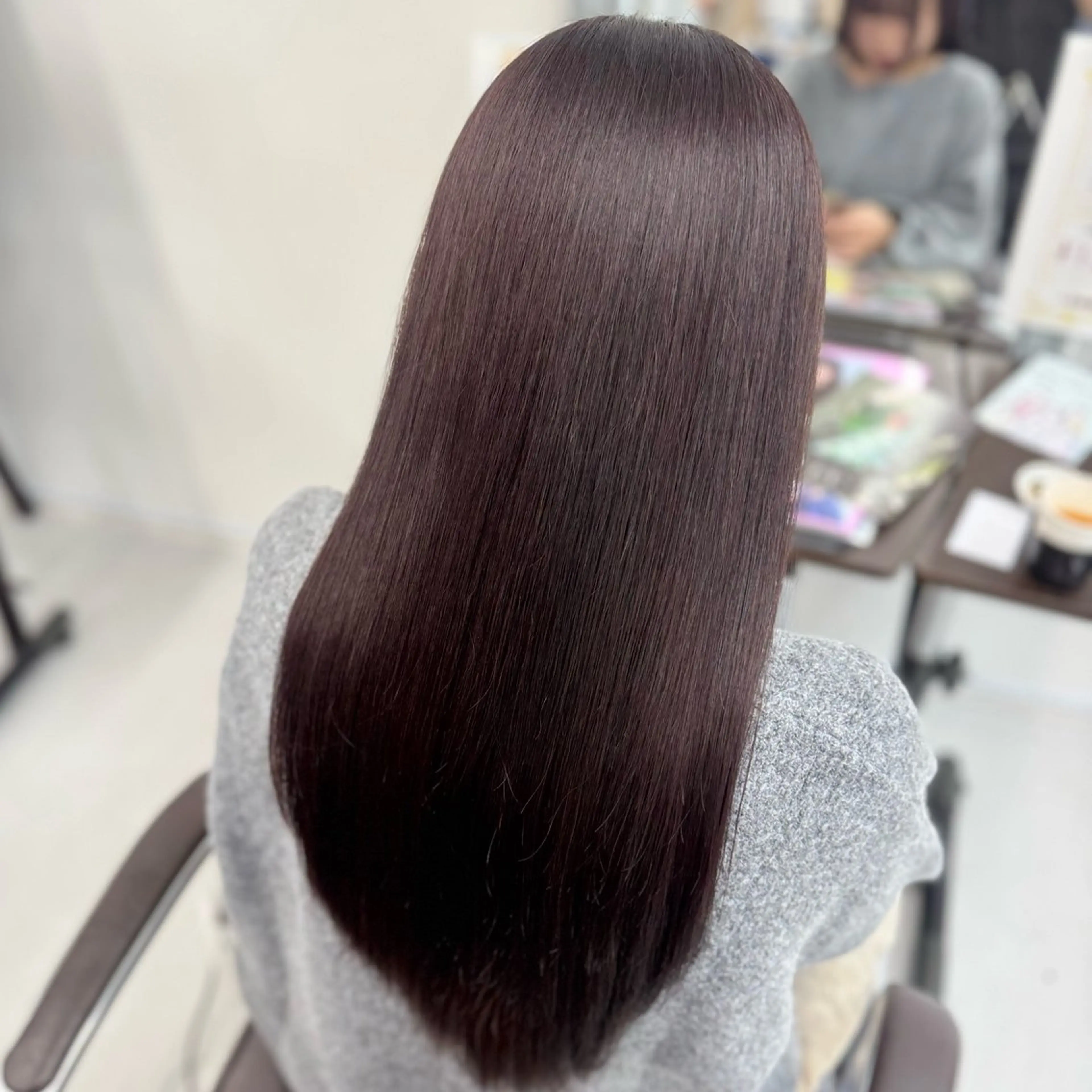 カラー ヘアカラー 田島拓海 ボブカットのヘアスタイル