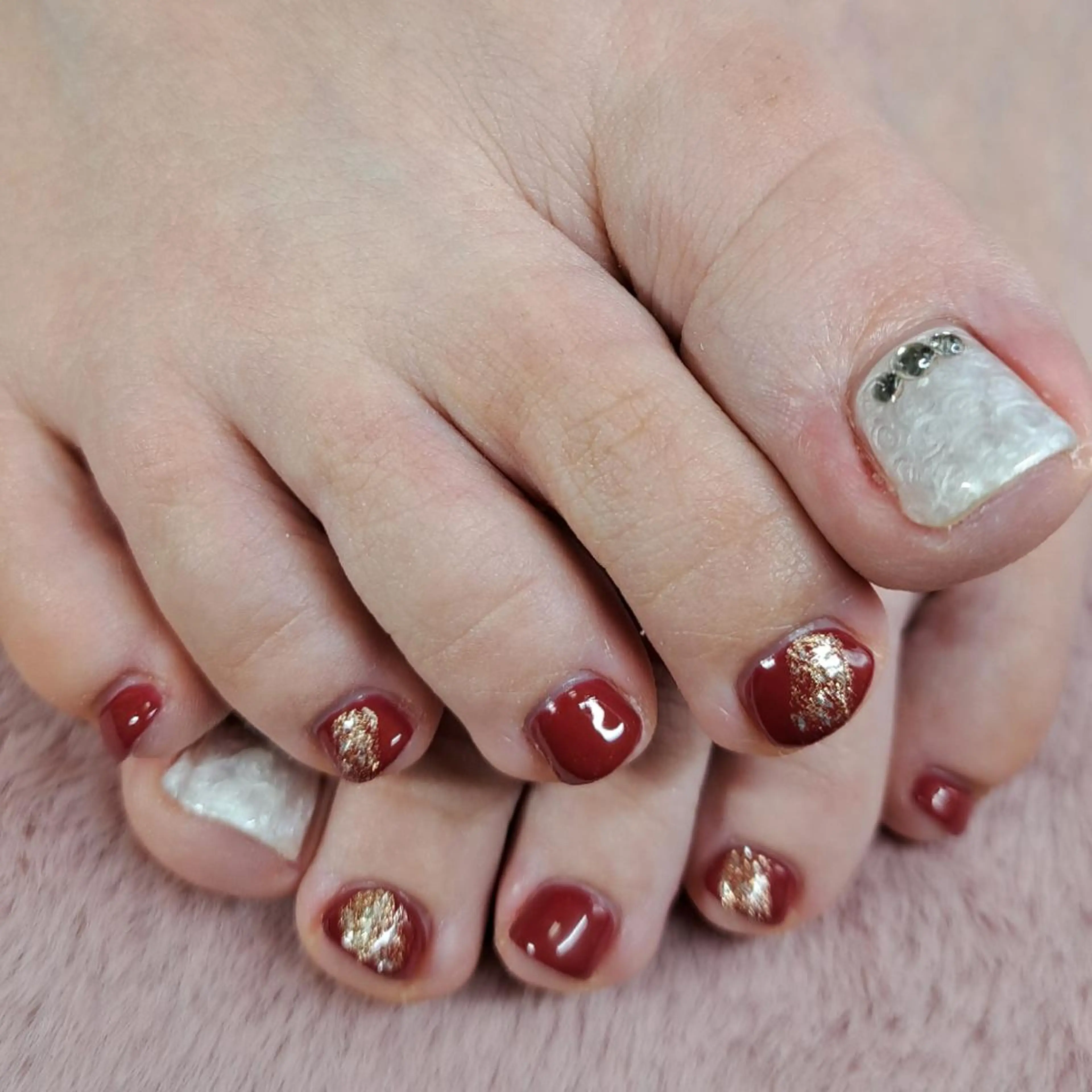 ネイル キラキラネイル ワンカラーネイル HAYASHI  Nのネイルデザイン