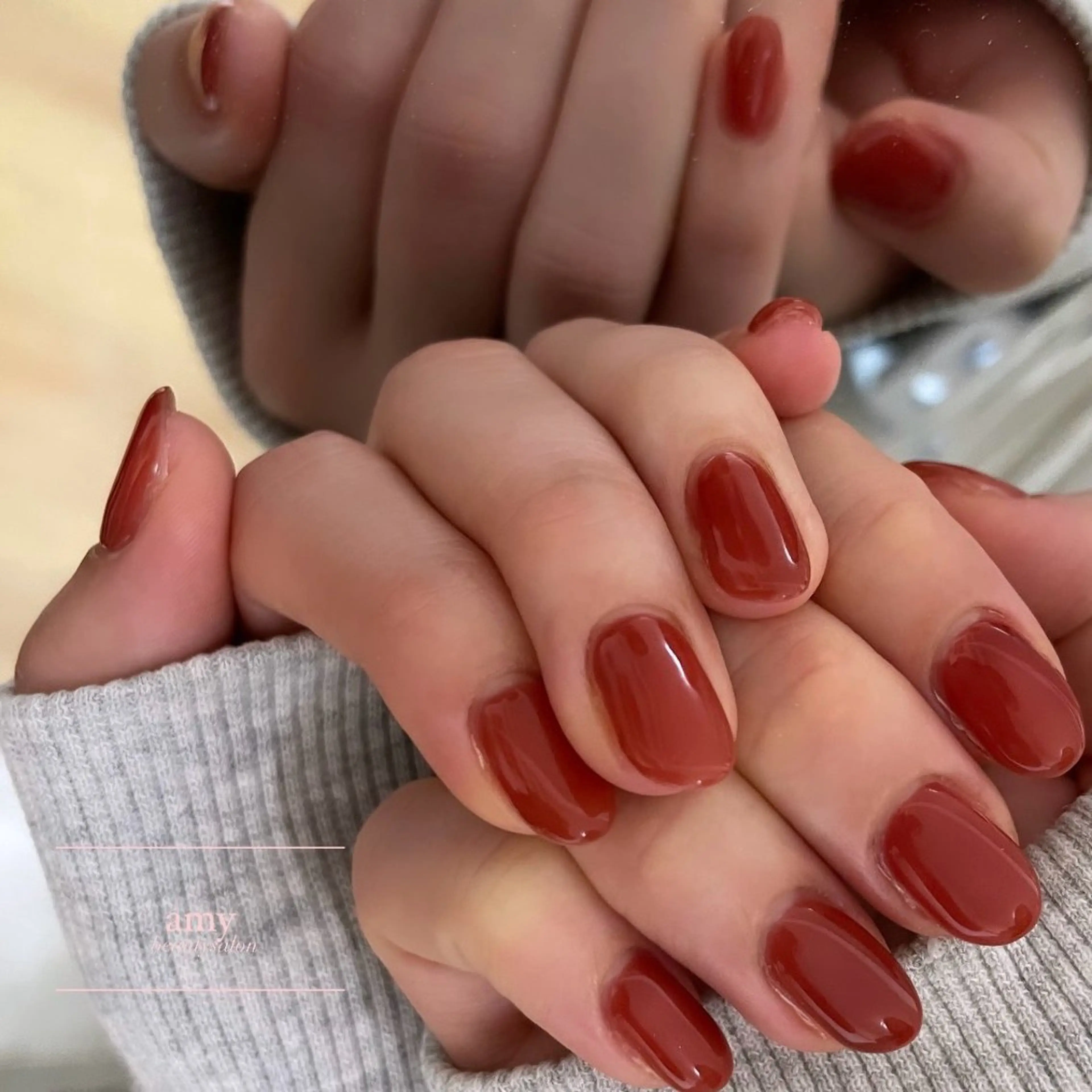 ネイル ワンカラーネイル amy所属・amy _RIKOのネイルデザイン