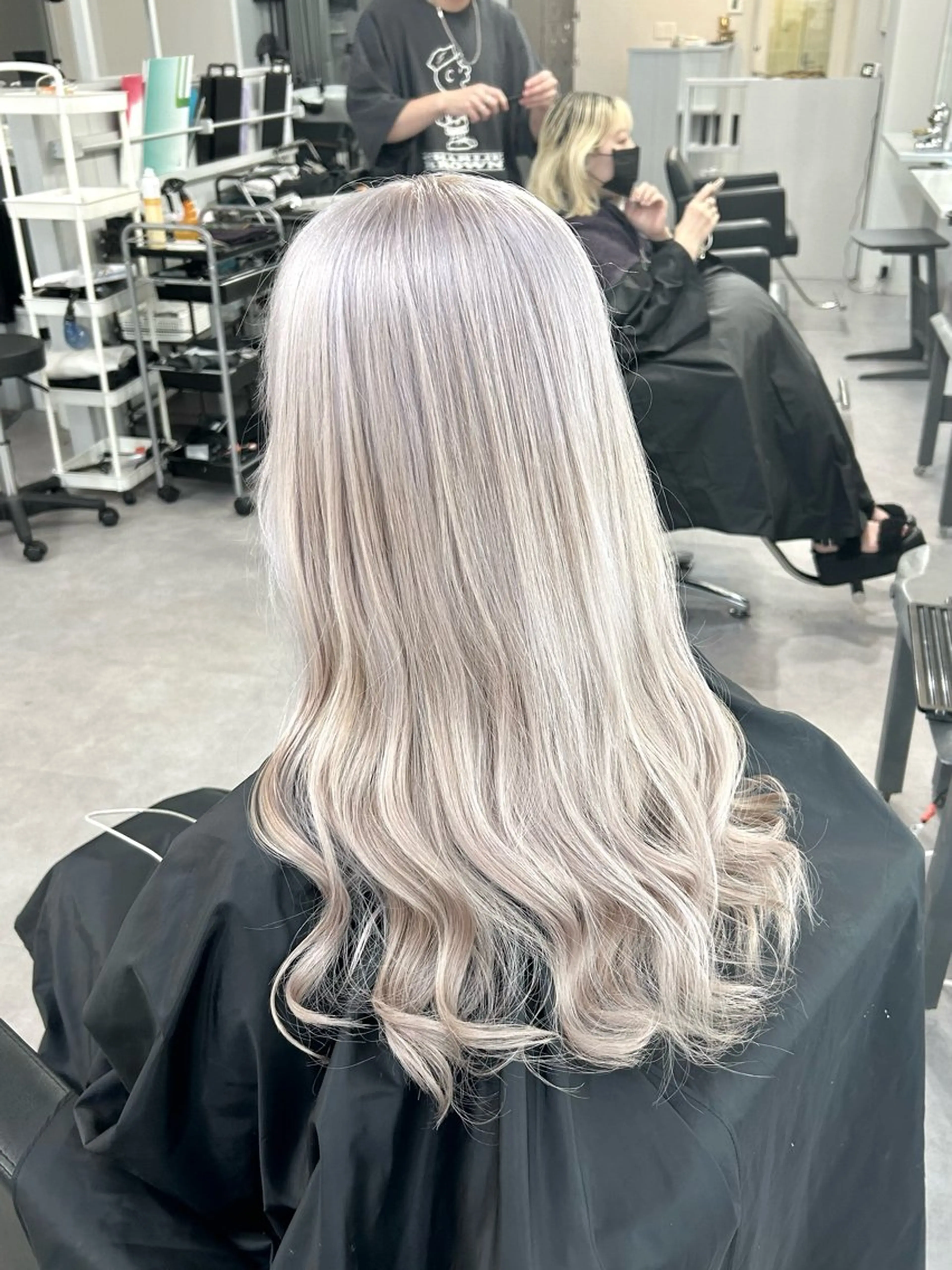 ロング カラー ヘアカラー トリートメント Cielro【 シェイロ 】所属・Cielro/ダブル カラー/西田咲希のヘアスタイル