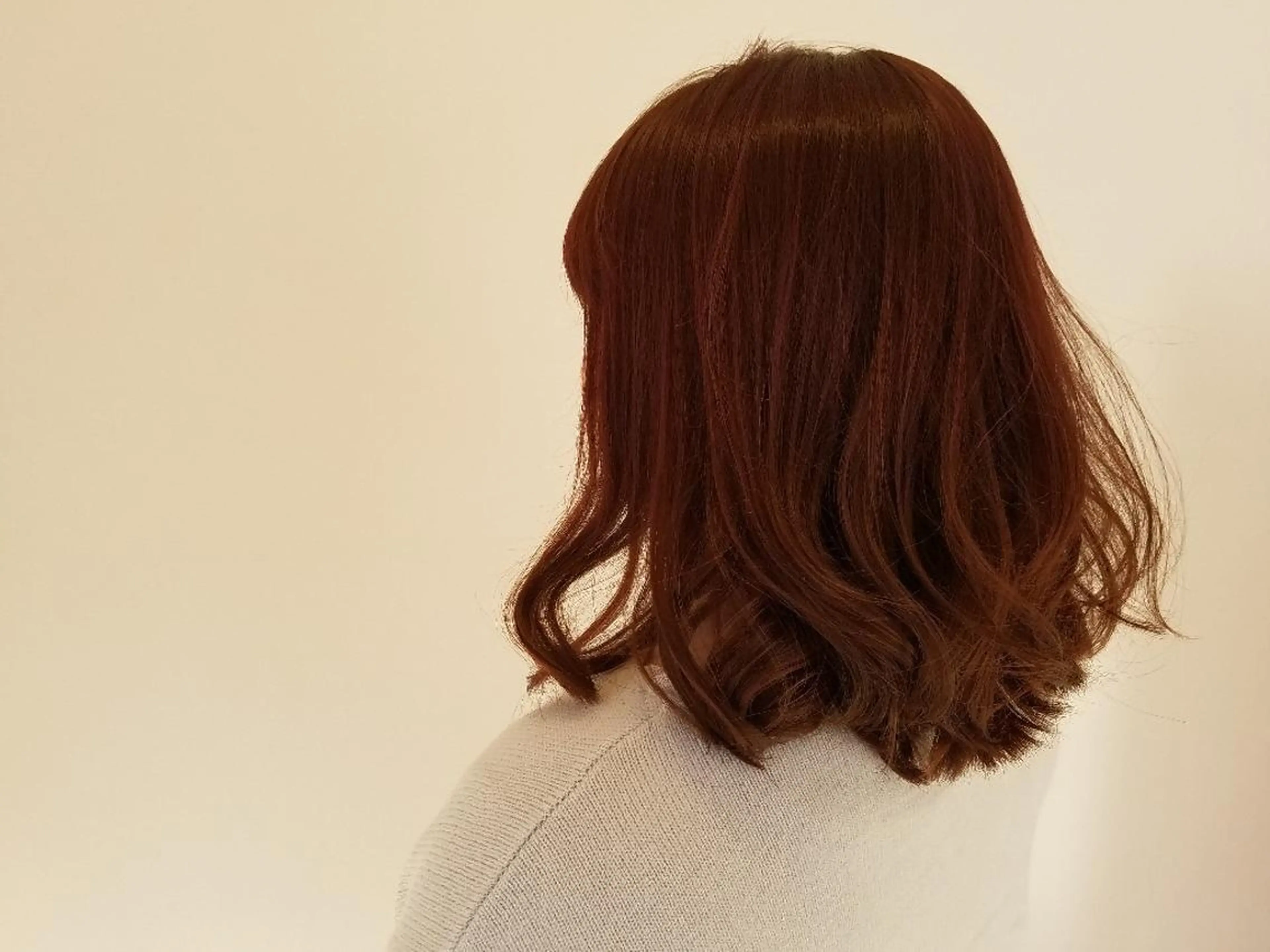 ミディアム カラー ブラウンカラー ピンクカラー ピンクブラウン 髪質改善/ハイライト 小林秀樹のヘアスタイル