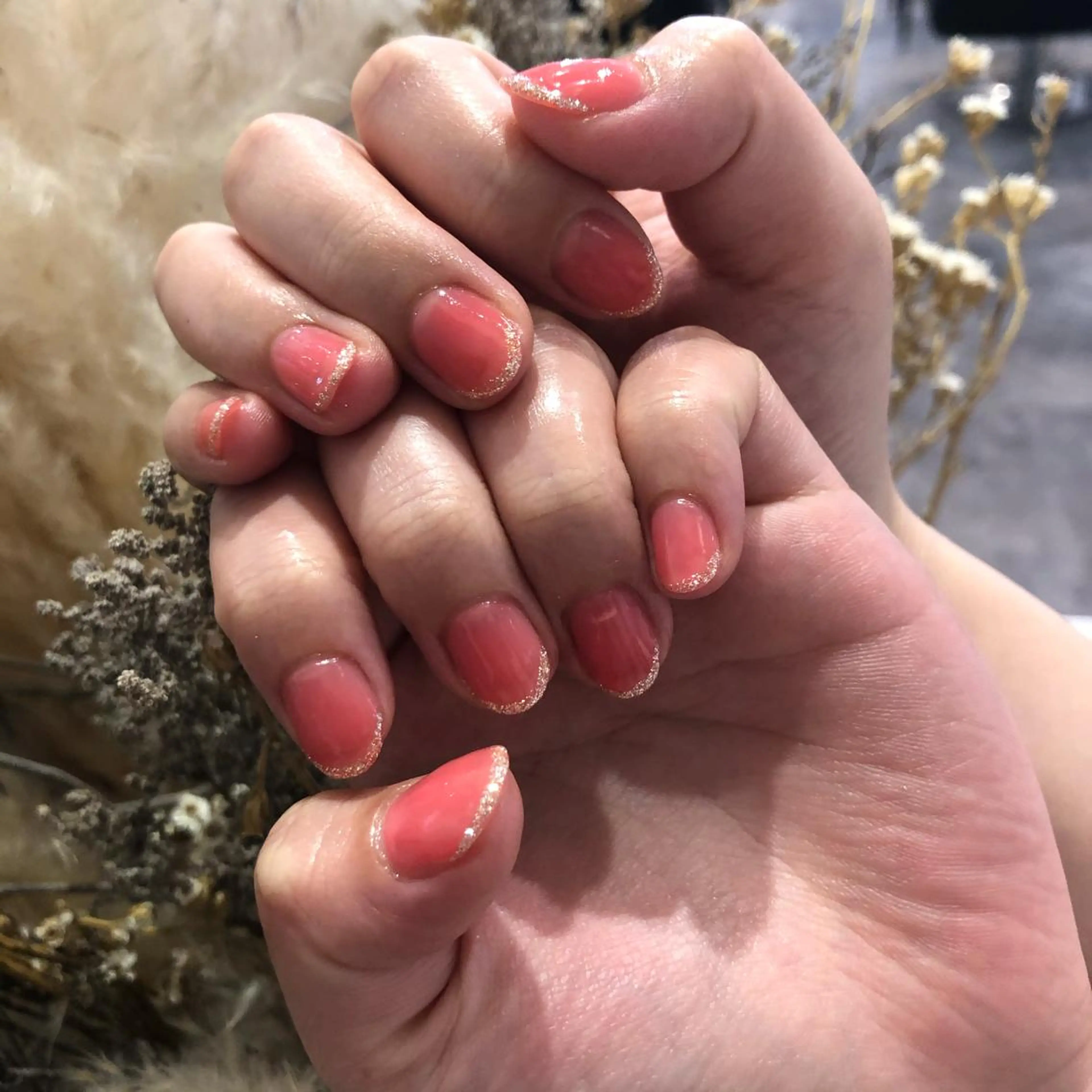ネイル ラメ(グリッター) ワンカラーネイル Classy【クラッシー】所属・Classy: Mizukiのネイルデザイン
