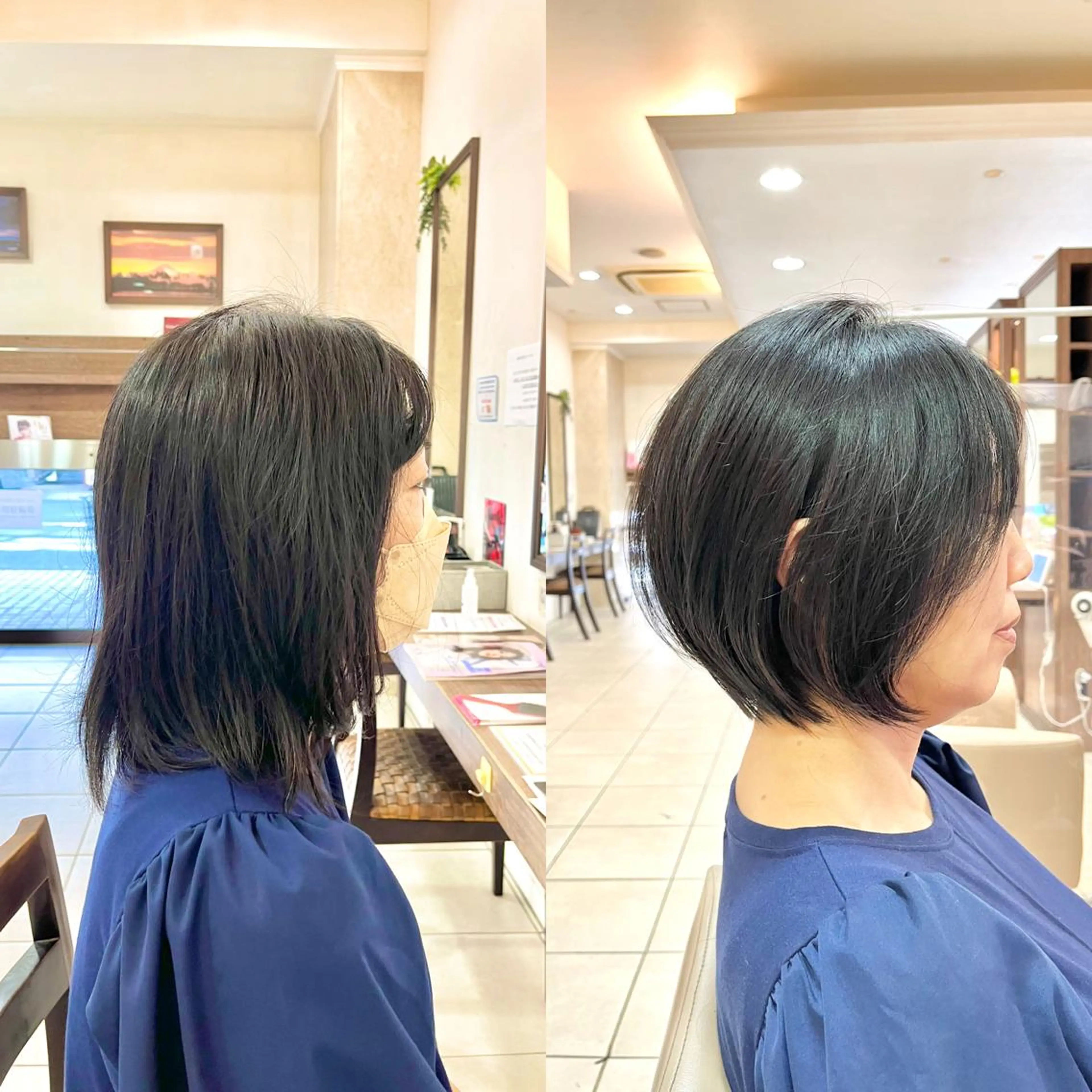 ショート ショートボブ ハンサムショート ボブ くびれヘア ハイライト カット ヘアカラー トリートメント 《大人気髪質改善》 プログレス国分寺店のヘアスタイル